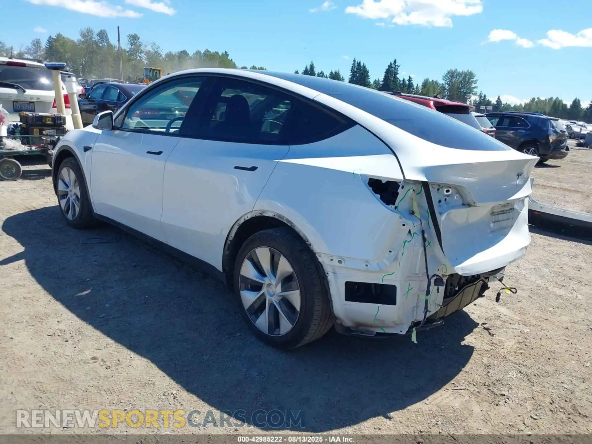 3 Photograph of a damaged car 7SAYGAEE1PF700262 TESLA MODEL Y 2023