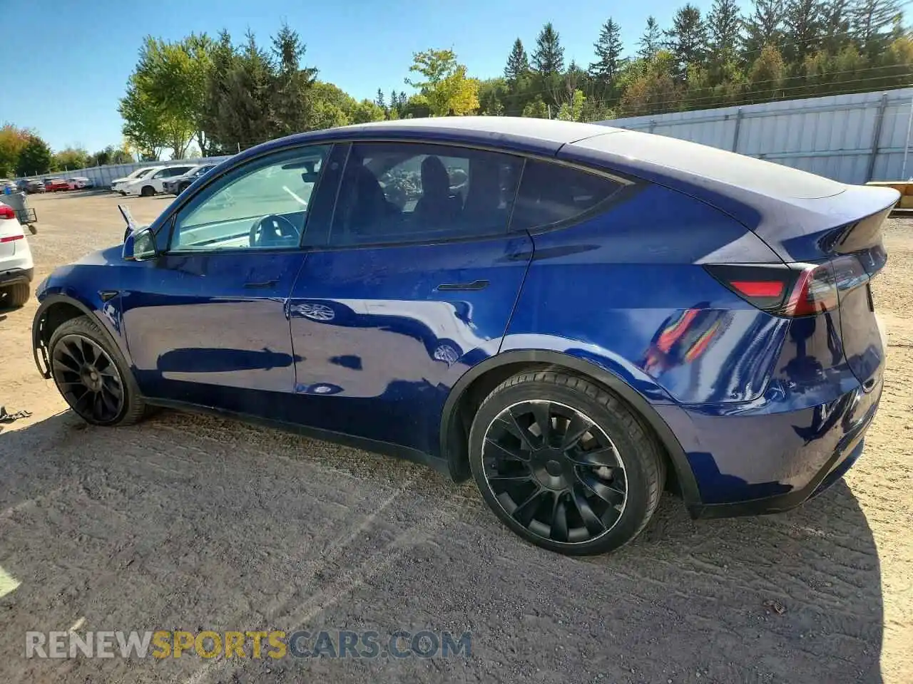 2 Photograph of a damaged car 7SAYGAEE1PF706630 TESLA MODEL Y 2023