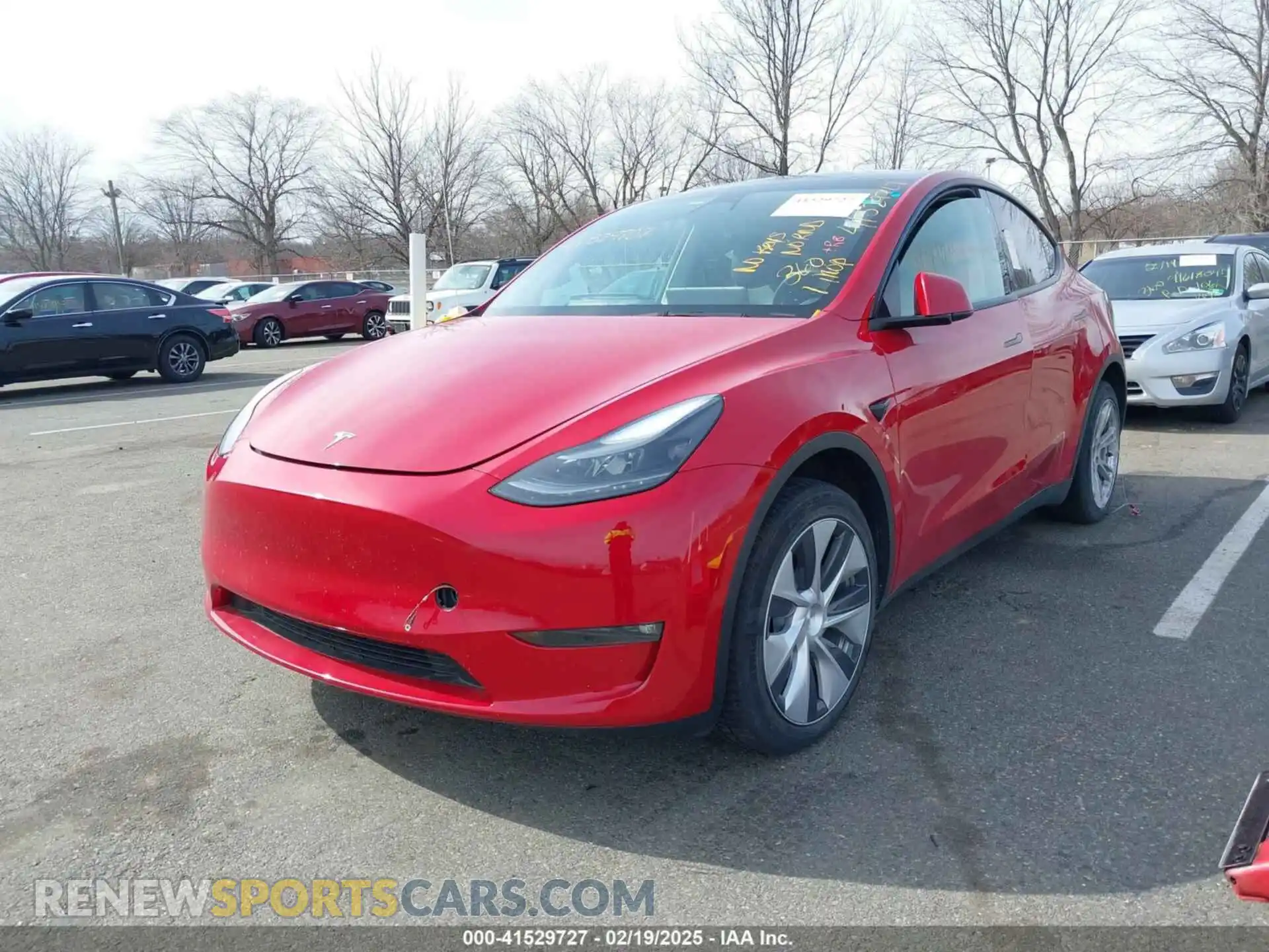 2 Photograph of a damaged car 7SAYGAEE1PF745038 TESLA MODEL Y 2023