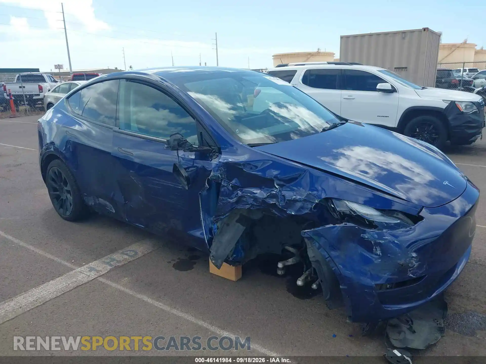 1 fotografías del automóvil dañado 7SAYGAEE1PF751034 TESLA MODEL Y 2023