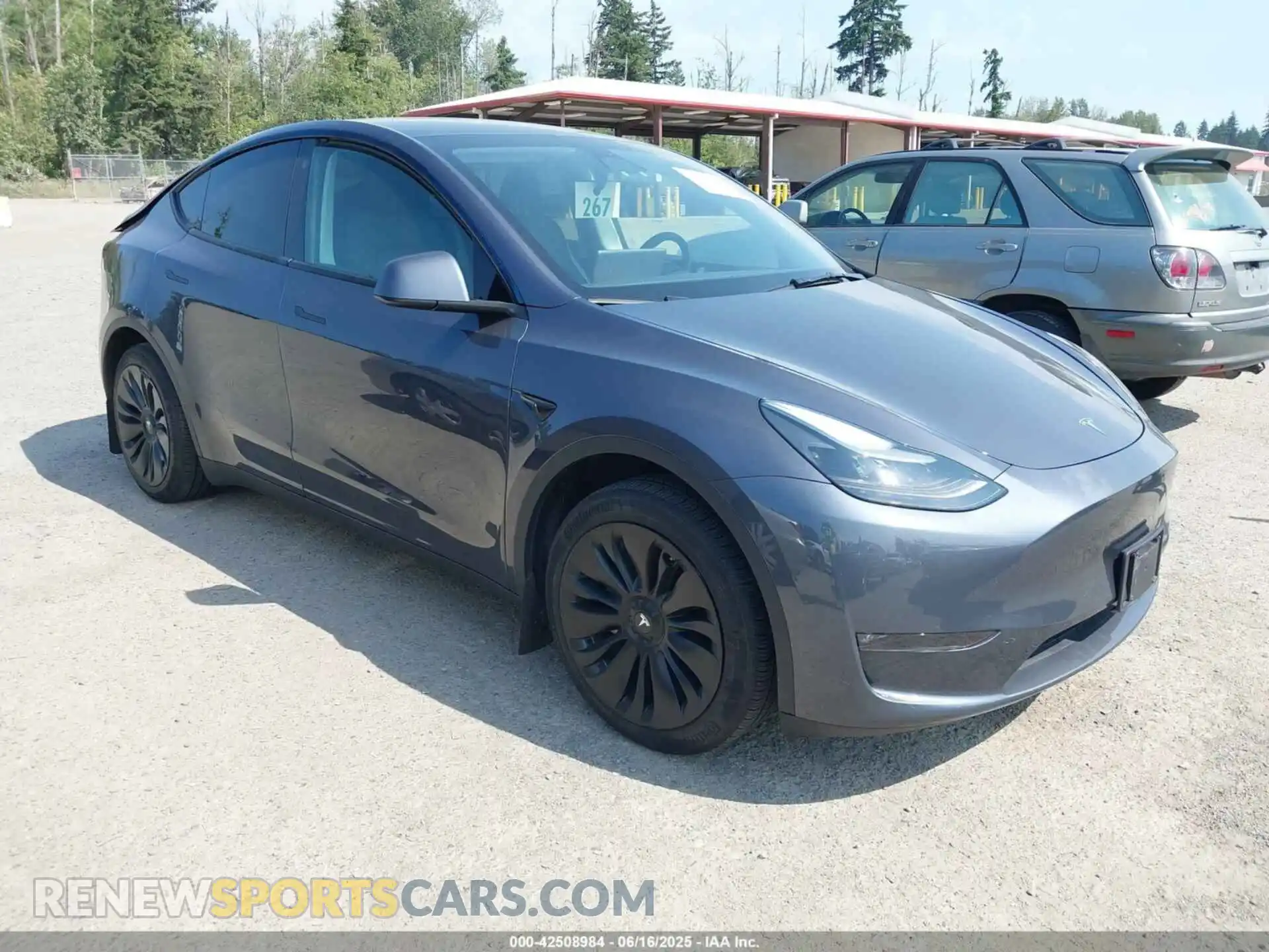 1 Фотография поврежденного автомобиля 7SAYGAEE1PF788035 TESLA MODEL Y 2023