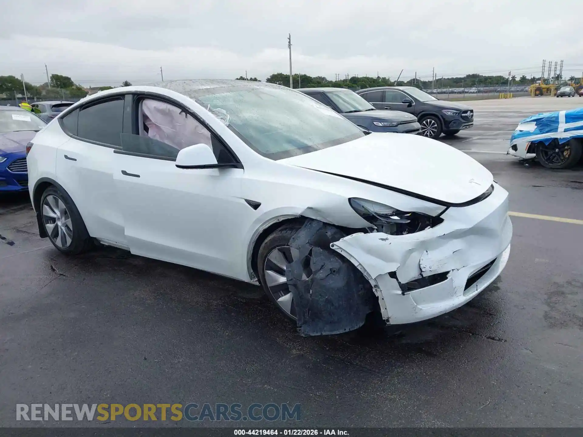 1 Photograph of a damaged car 7SAYGAEE1PF789444 TESLA MODEL Y 2023