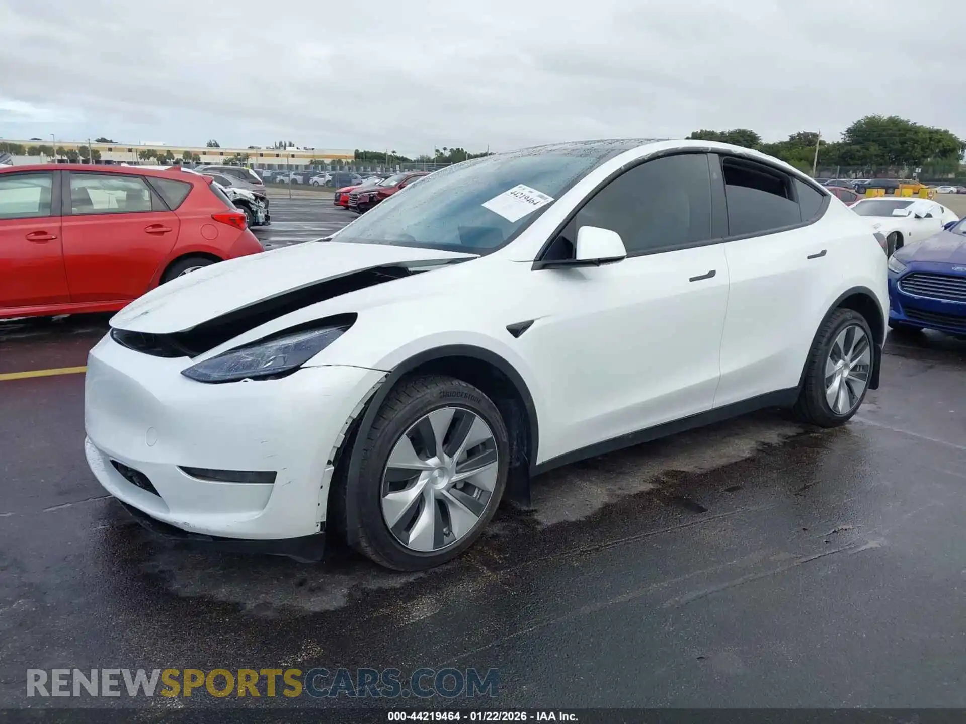 2 Photograph of a damaged car 7SAYGAEE1PF789444 TESLA MODEL Y 2023