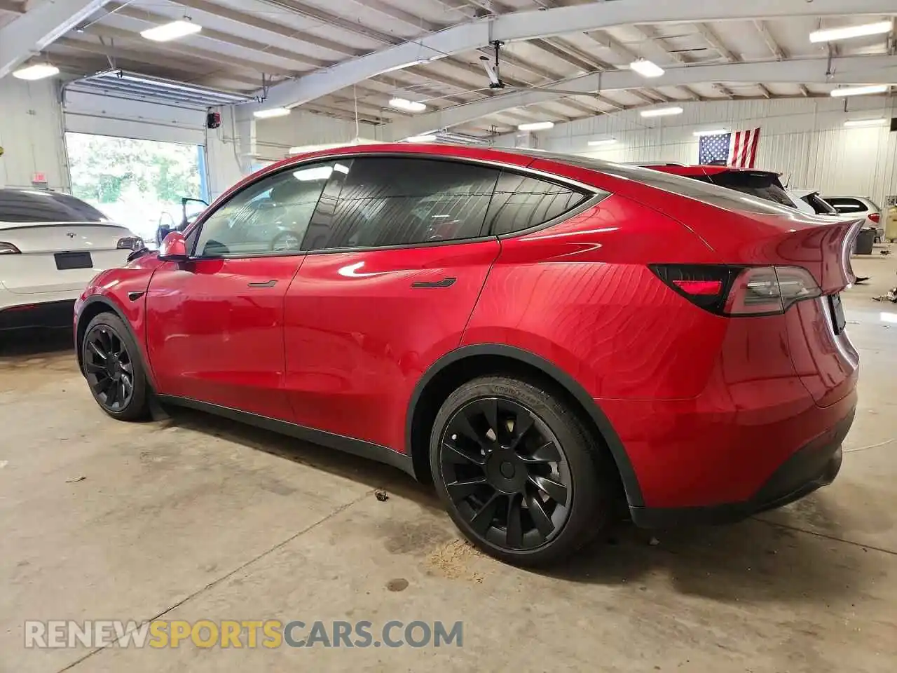 2 Photograph of a damaged car 7SAYGAEE1PF791632 TESLA MODEL Y 2023
