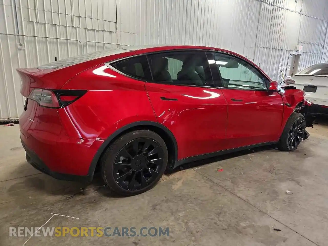 3 Photograph of a damaged car 7SAYGAEE1PF791632 TESLA MODEL Y 2023