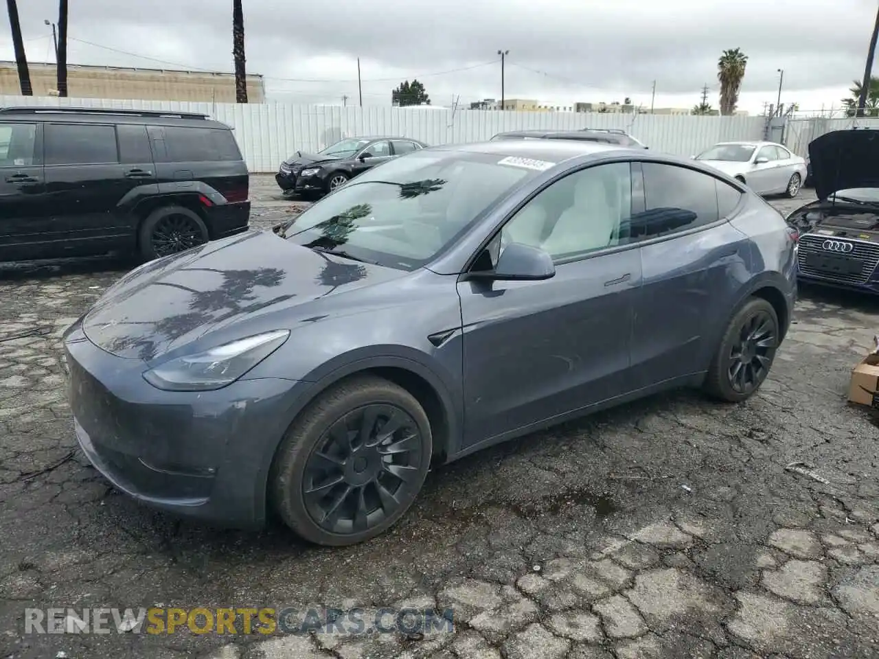 1 Photograph of a damaged car 7SAYGAEE1PF824385 TESLA MODEL Y 2023