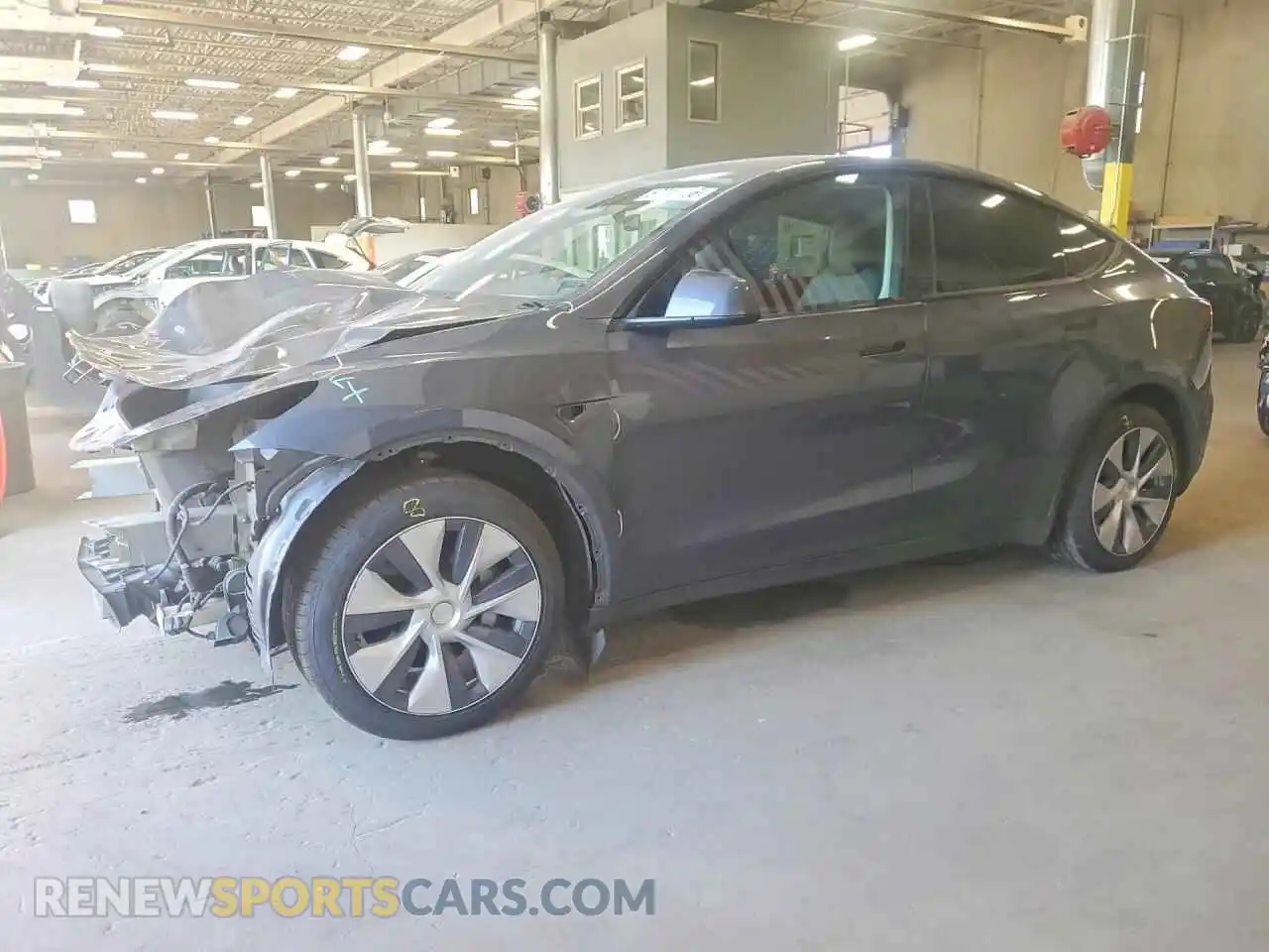 1 Photograph of a damaged car 7SAYGAEE1PF840845 TESLA MODEL Y 2023