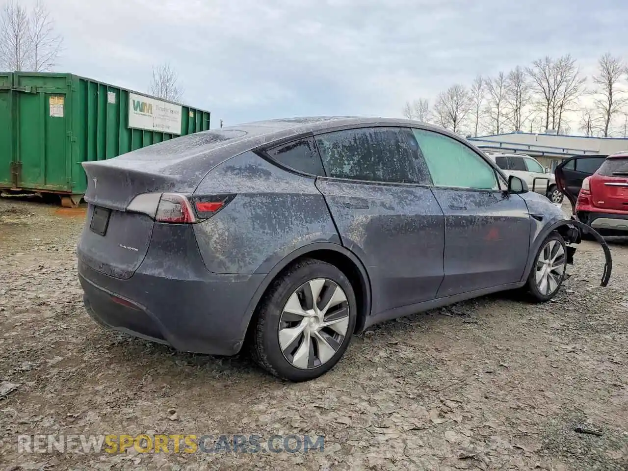 3 Photograph of a damaged car 7SAYGAEE1PF885669 TESLA MODEL Y 2023
