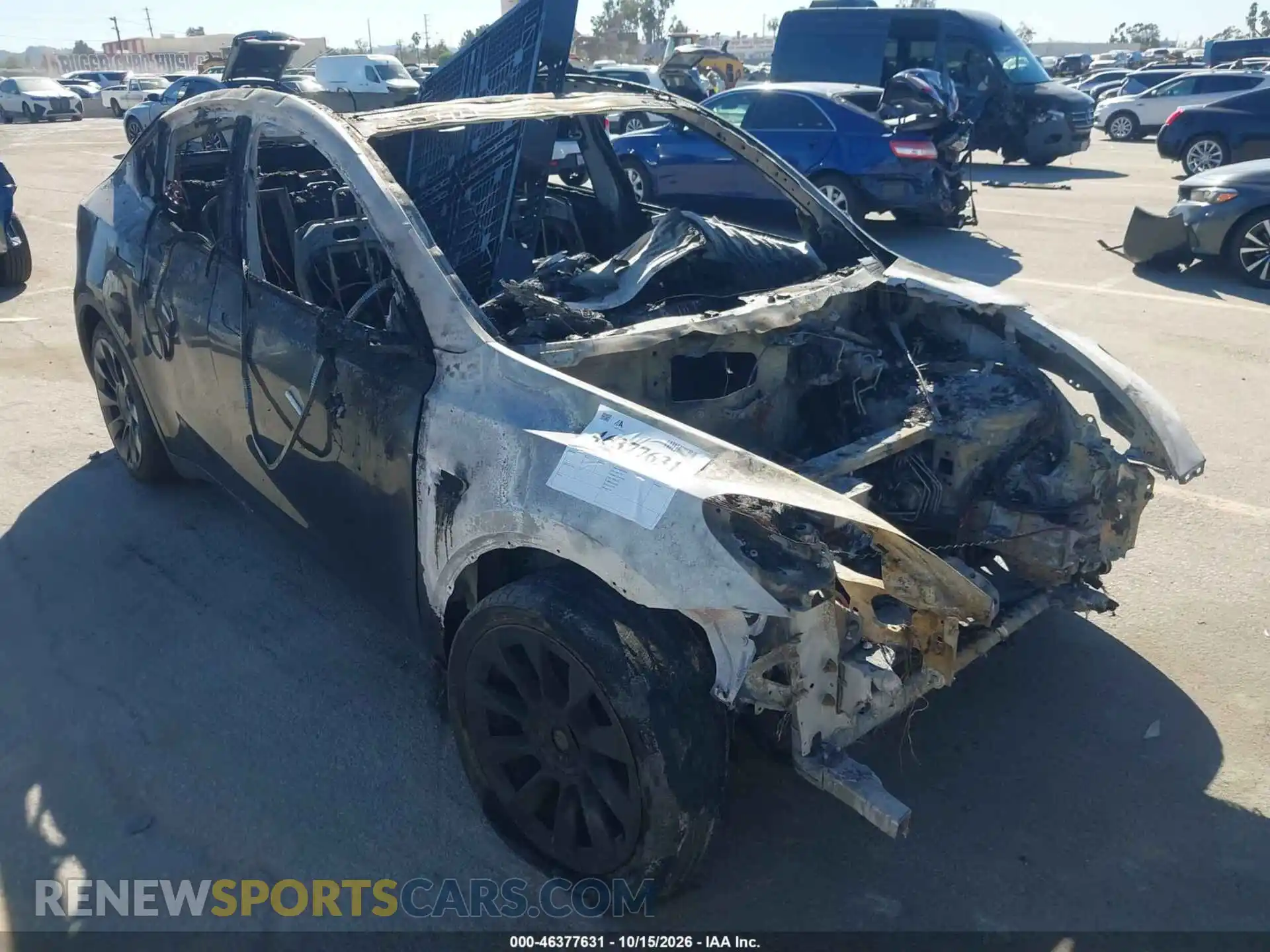 1 fotografías del automóvil dañado 7SAYGAEE1PF888152 TESLA MODEL Y 2023