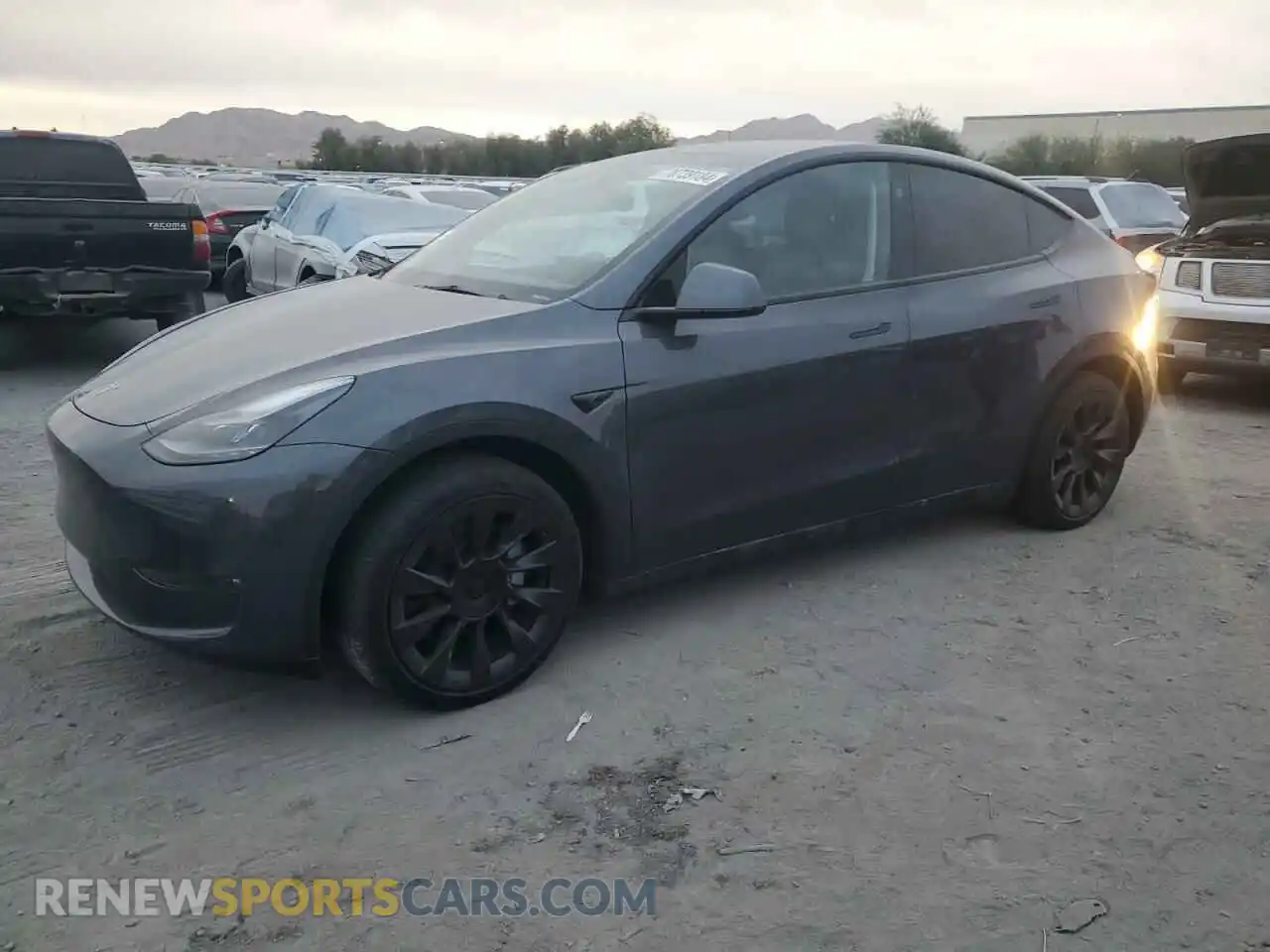 1 Photograph of a damaged car 7SAYGAEE1PF890855 TESLA MODEL Y 2023