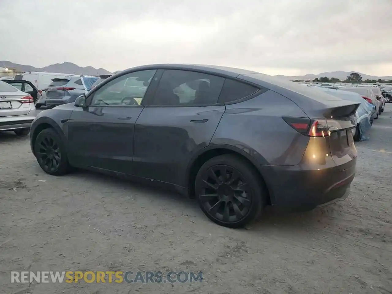 2 Photograph of a damaged car 7SAYGAEE1PF890855 TESLA MODEL Y 2023