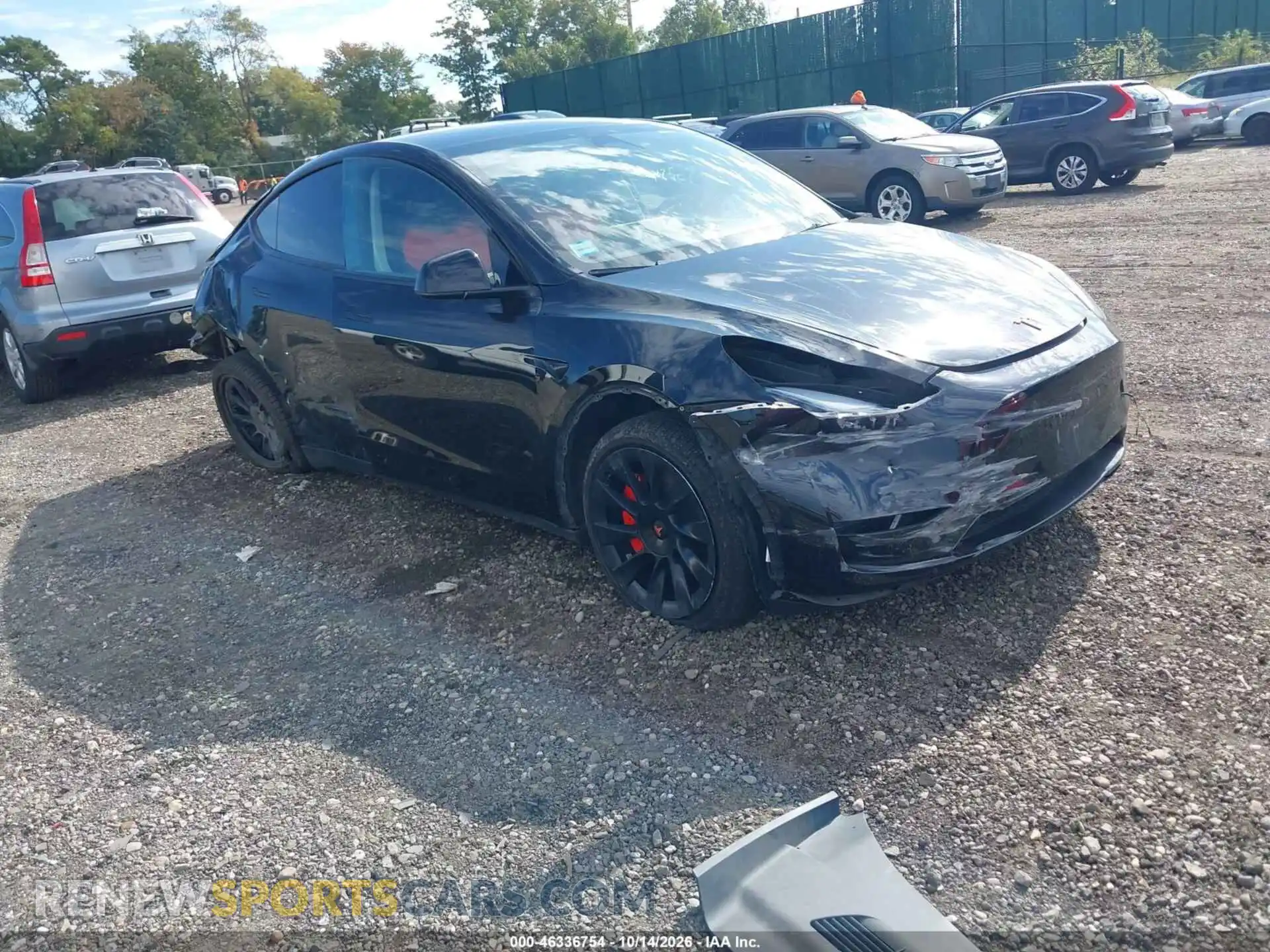 1 Photograph of a damaged car 7SAYGAEE1PF913907 TESLA MODEL Y 2023