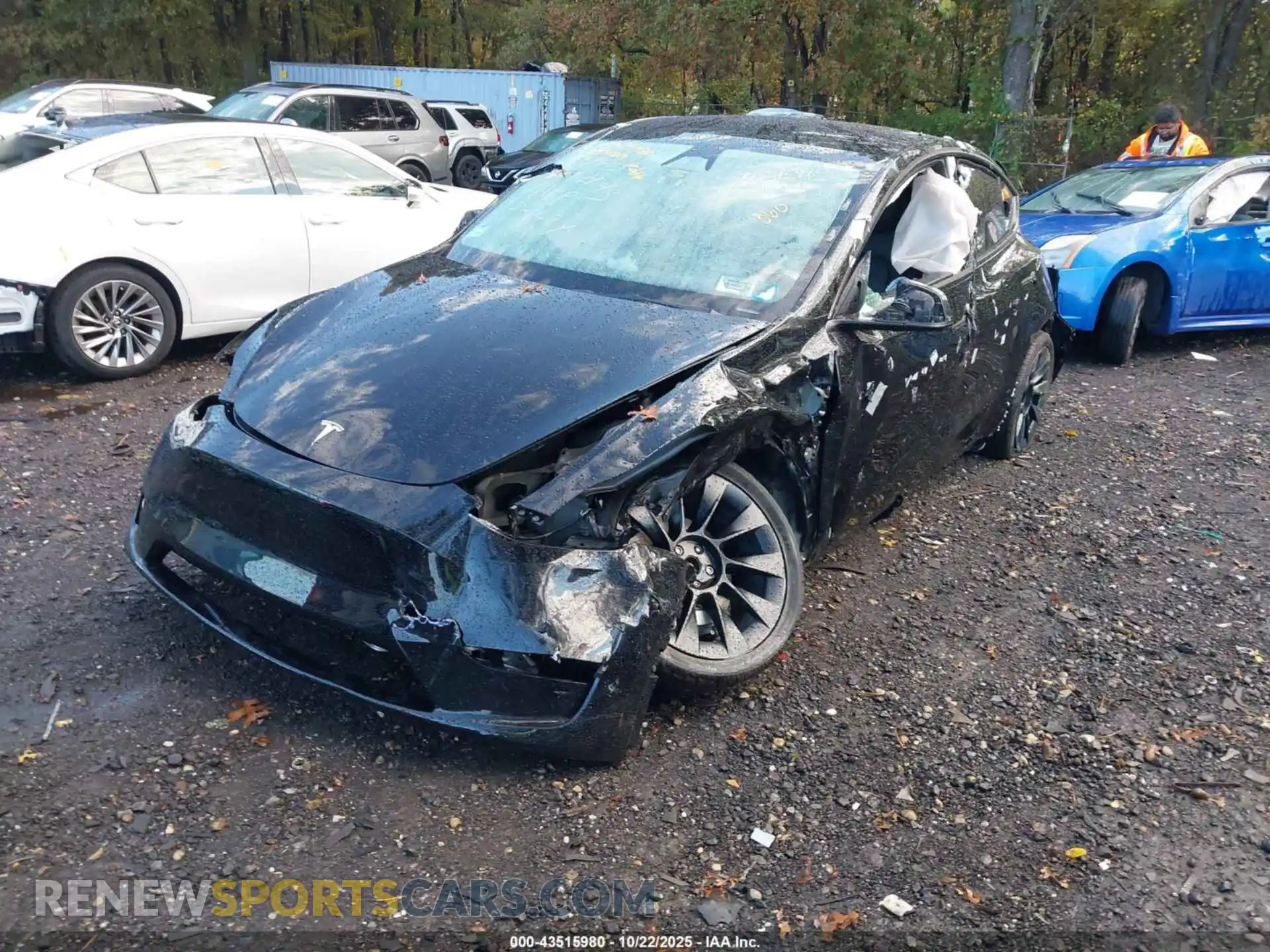 2 Photograph of a damaged car 7SAYGAEE1PF914992 TESLA MODEL Y 2023