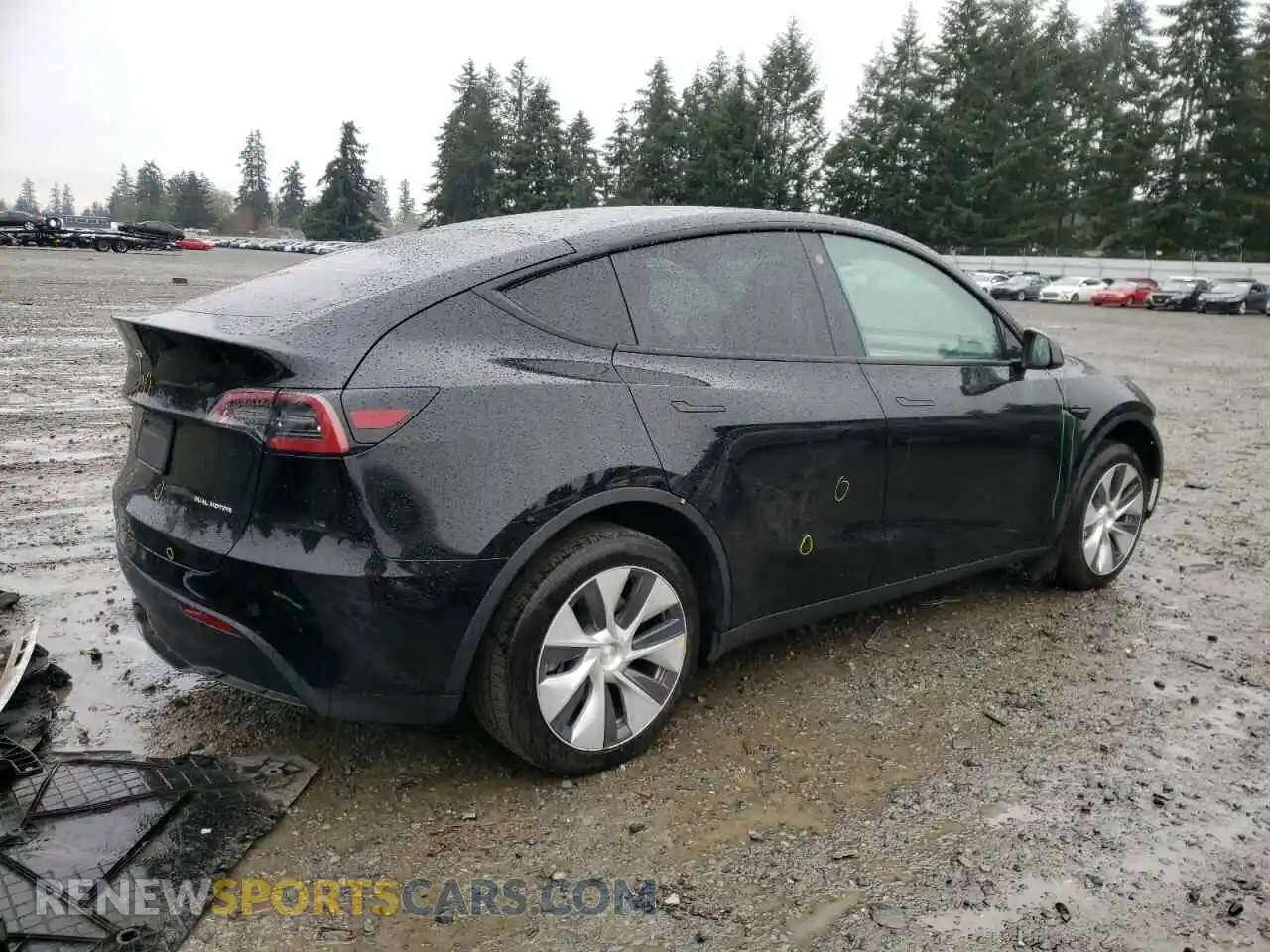 3 Photograph of a damaged car 7SAYGAEE2PF595473 TESLA MODEL Y 2023