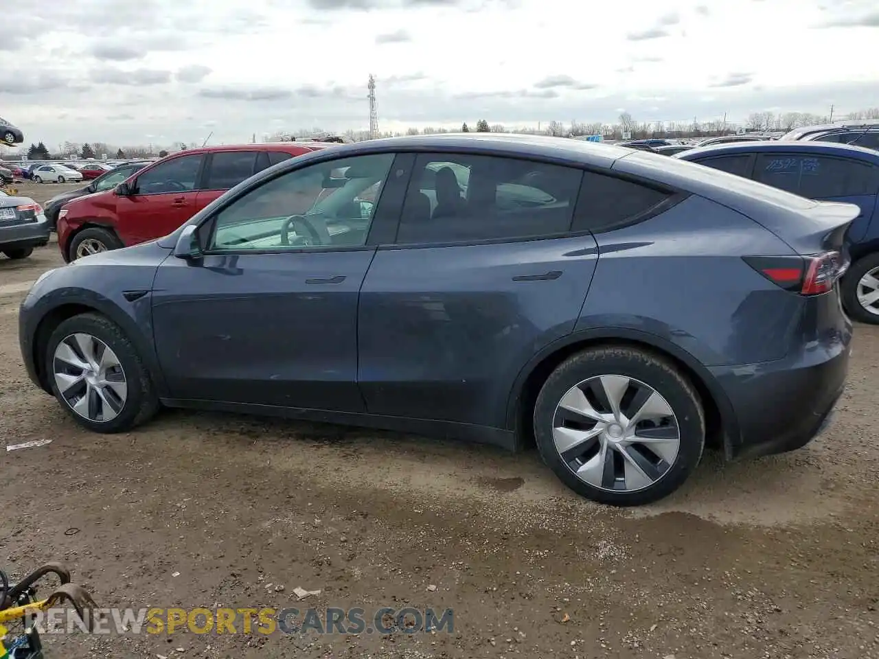 2 Photograph of a damaged car 7SAYGAEE2PF608397 TESLA MODEL Y 2023