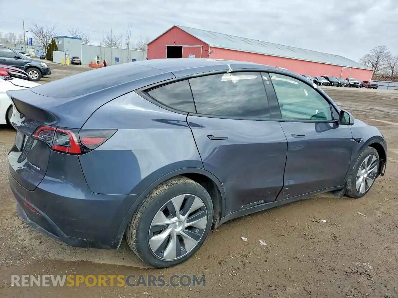 3 Photograph of a damaged car 7SAYGAEE2PF608397 TESLA MODEL Y 2023