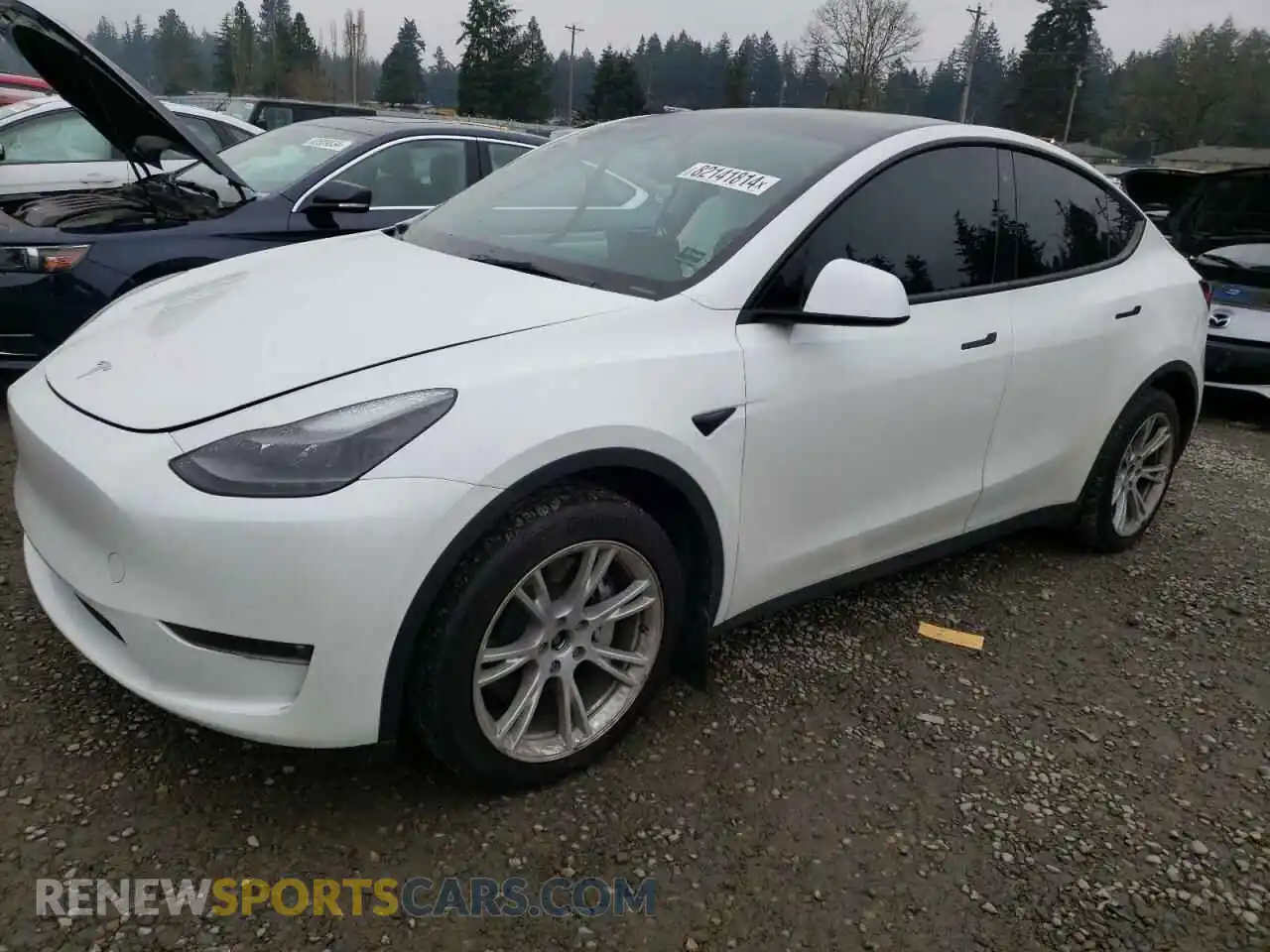 1 Photograph of a damaged car 7SAYGAEE2PF737823 TESLA MODEL Y 2023