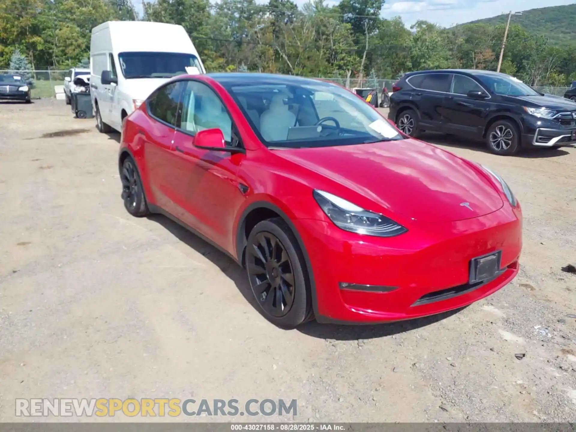 1 Photograph of a damaged car 7SAYGAEE2PF811516 TESLA MODEL Y 2023