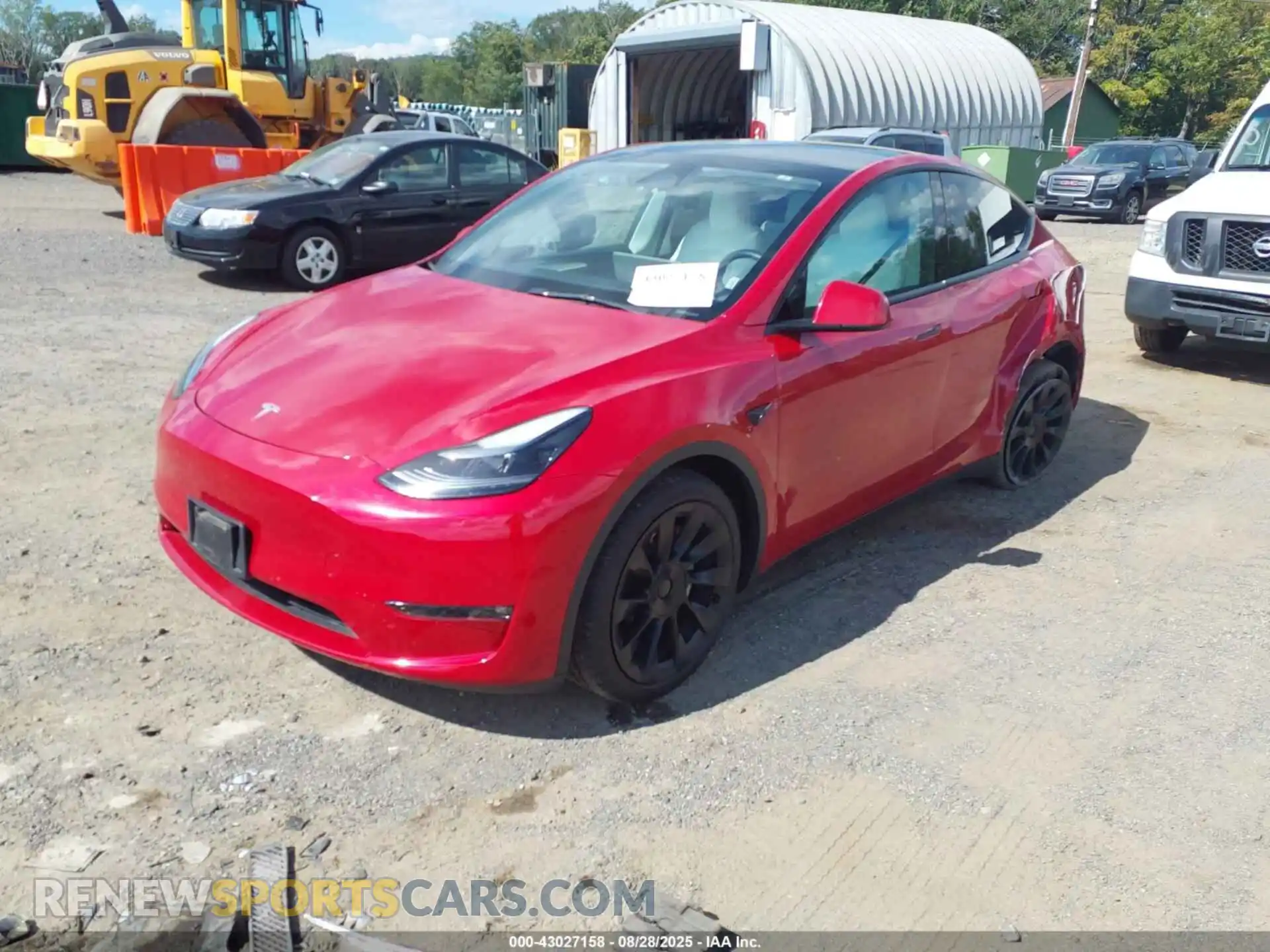 2 Photograph of a damaged car 7SAYGAEE2PF811516 TESLA MODEL Y 2023