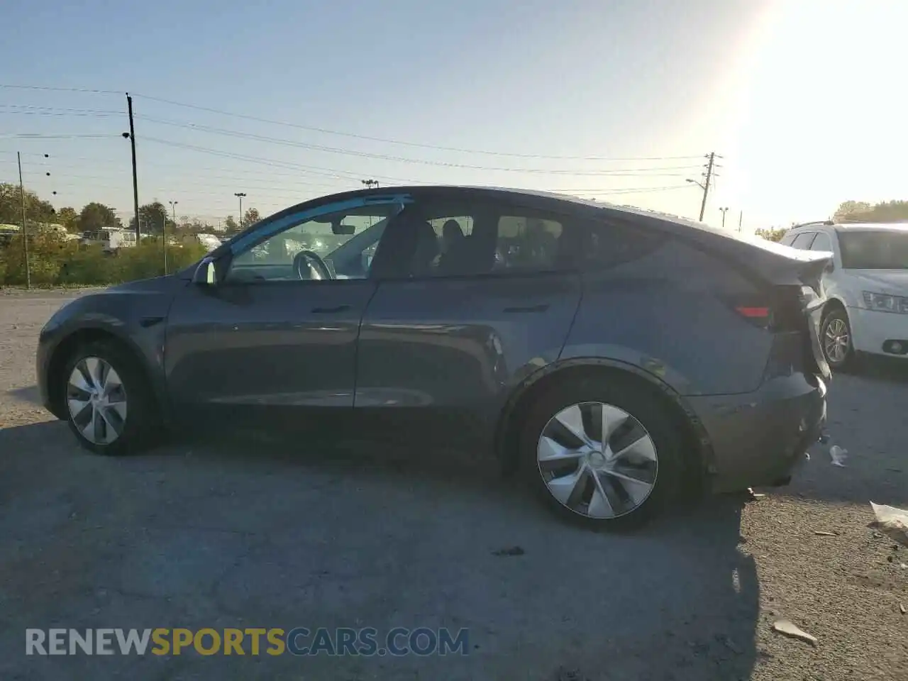2 Фотография поврежденного автомобиля 7SAYGAEE2PF845567 TESLA MODEL Y 2023