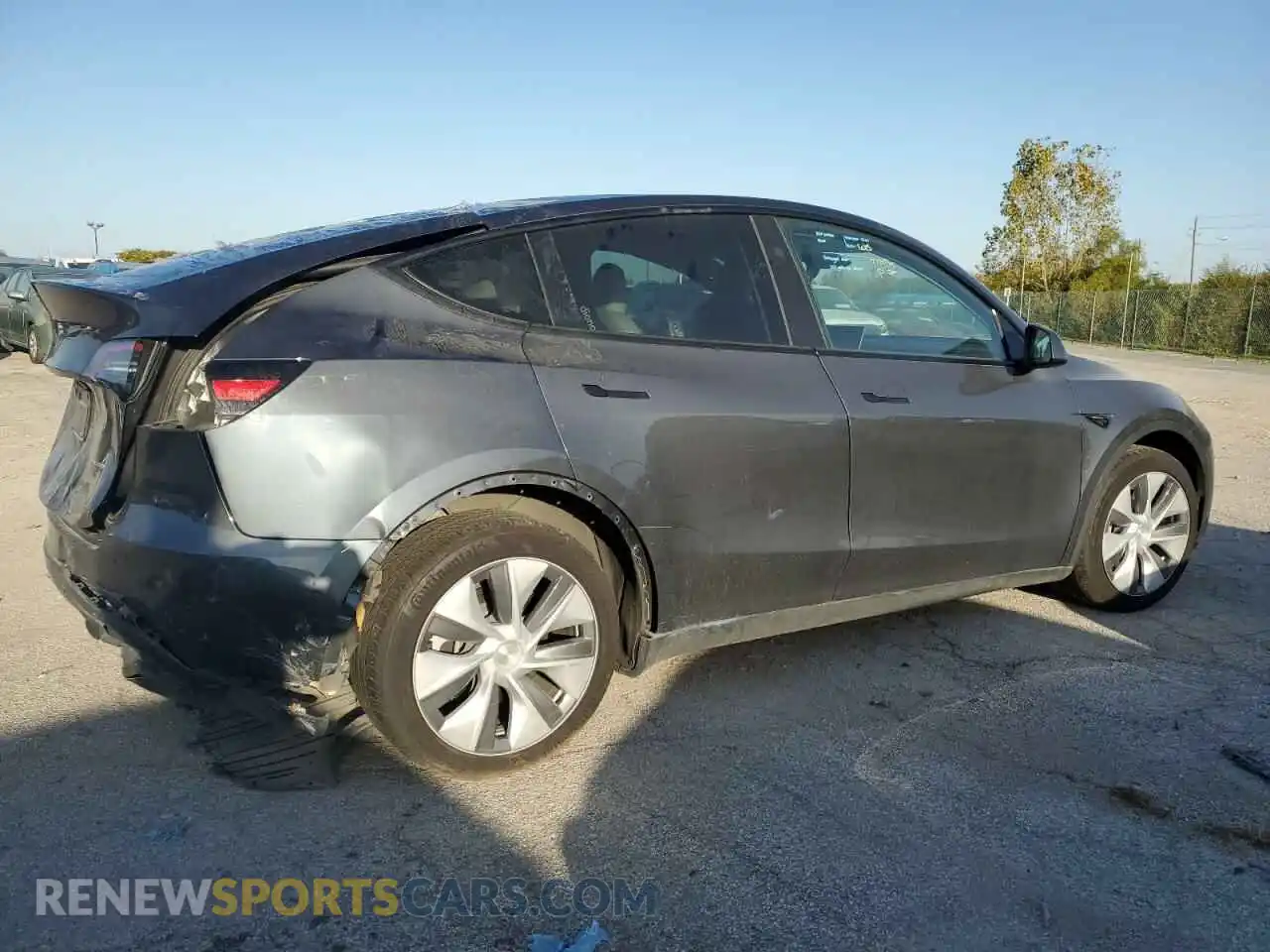 3 Фотография поврежденного автомобиля 7SAYGAEE2PF845567 TESLA MODEL Y 2023