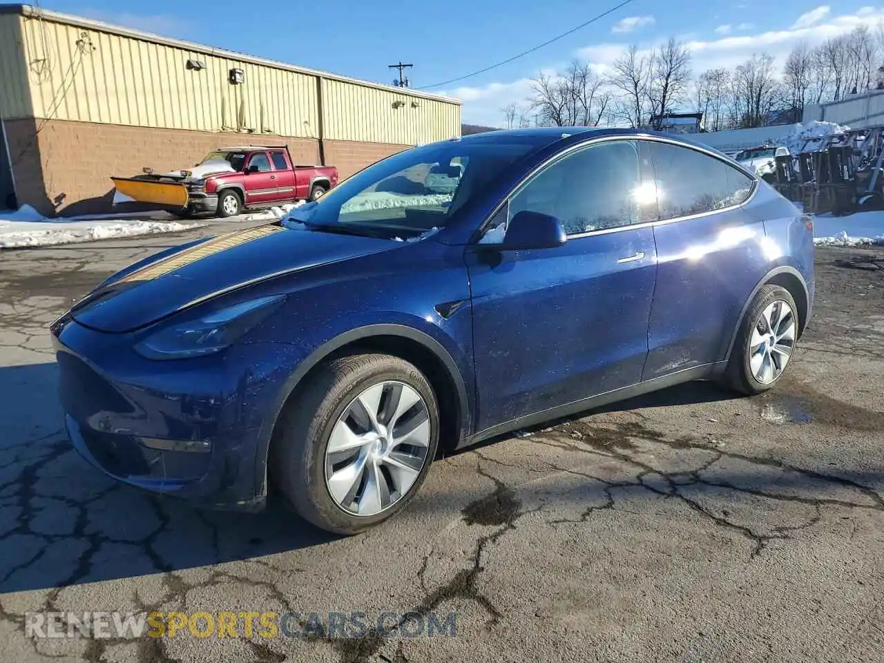 1 Photograph of a damaged car 7SAYGAEE2PF854592 TESLA MODEL Y 2023