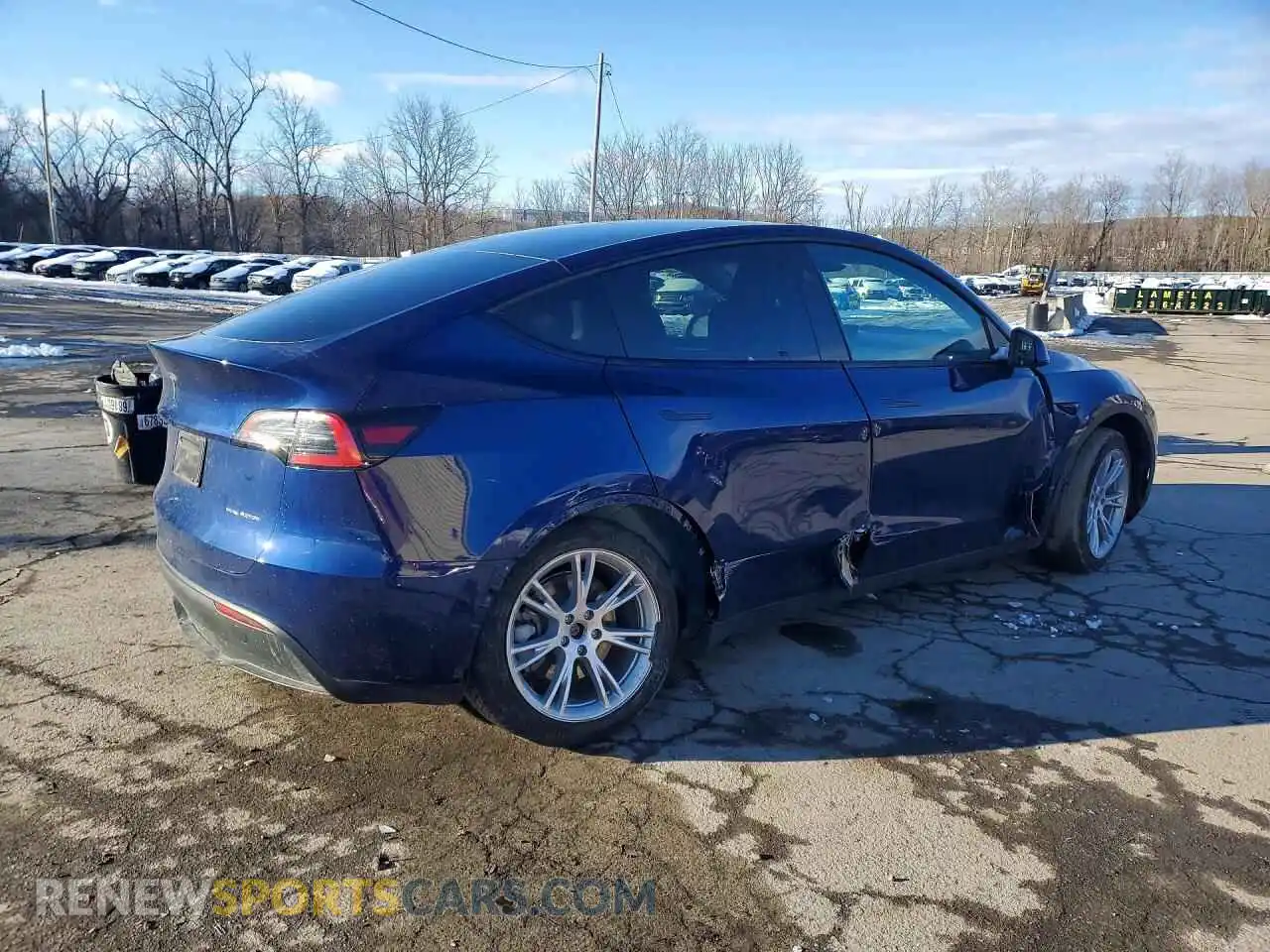 3 Photograph of a damaged car 7SAYGAEE2PF854592 TESLA MODEL Y 2023