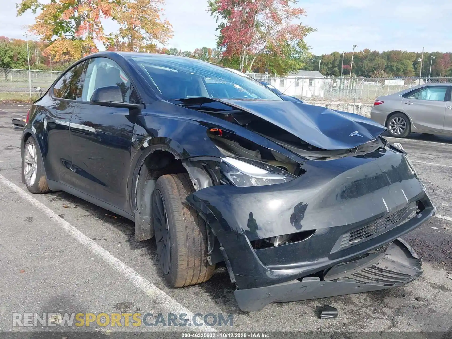 1 Photograph of a damaged car 7SAYGAEE2PF885793 TESLA MODEL Y 2023