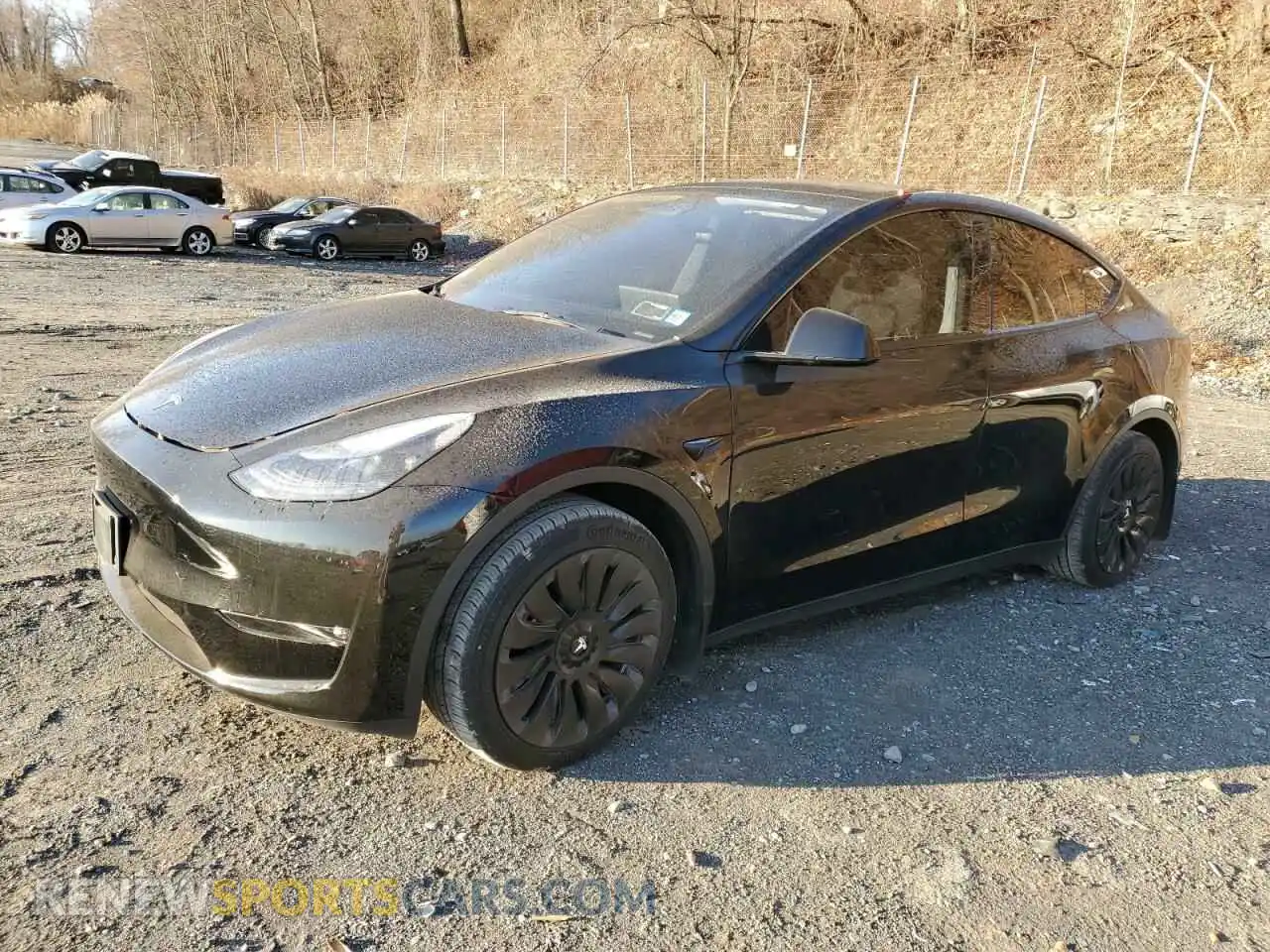 1 Photograph of a damaged car 7SAYGAEE2PF922177 TESLA MODEL Y 2023