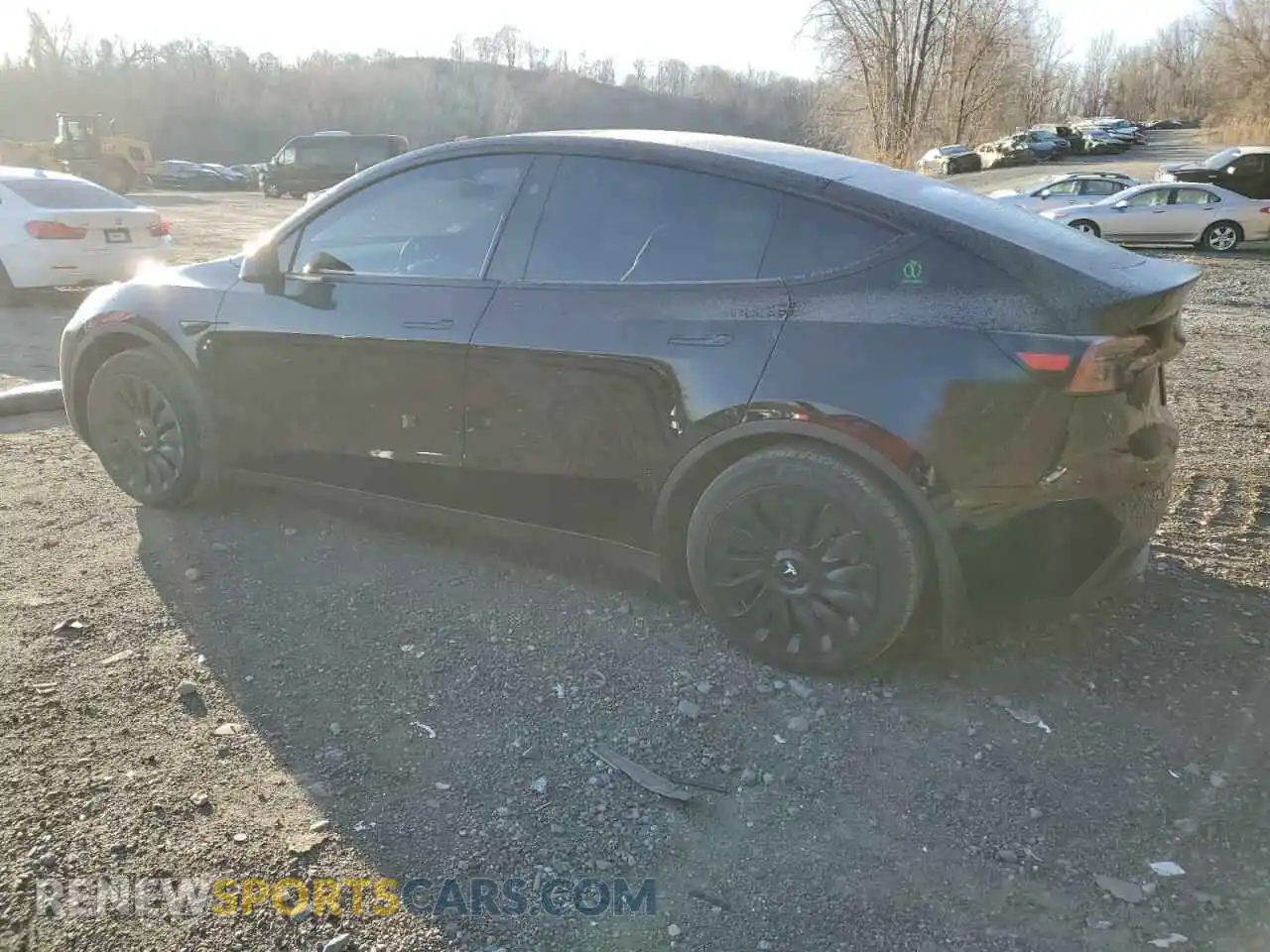 2 Photograph of a damaged car 7SAYGAEE2PF922177 TESLA MODEL Y 2023