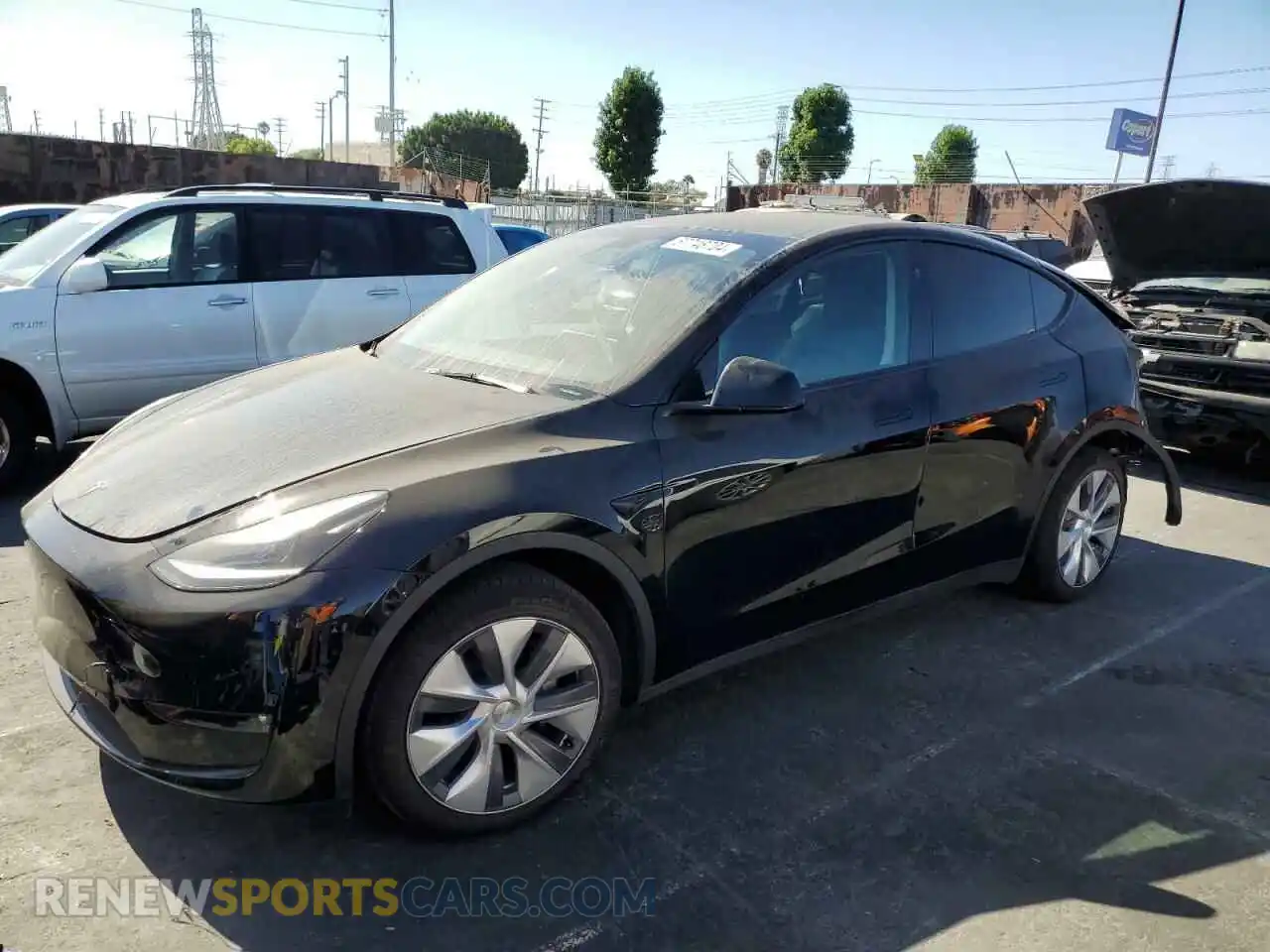 1 Photograph of a damaged car 7SAYGAEE2PF941022 TESLA MODEL Y 2023
