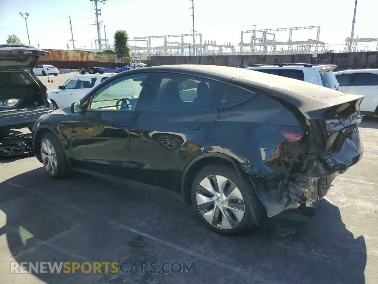 2 Photograph of a damaged car 7SAYGAEE2PF941022 TESLA MODEL Y 2023