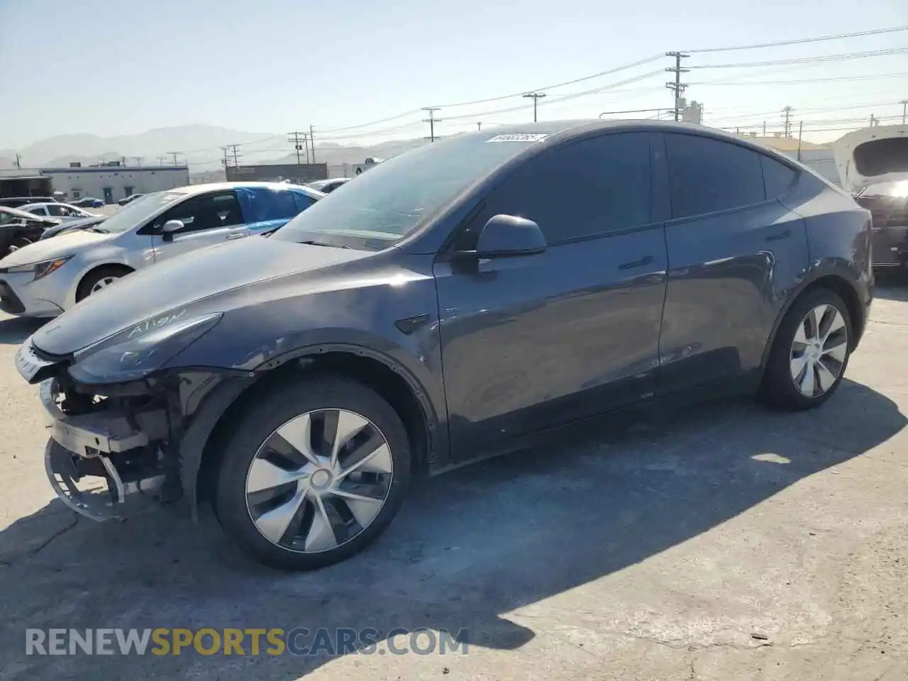 1 Photograph of a damaged car 7SAYGAEE2PF962730 TESLA MODEL Y 2023