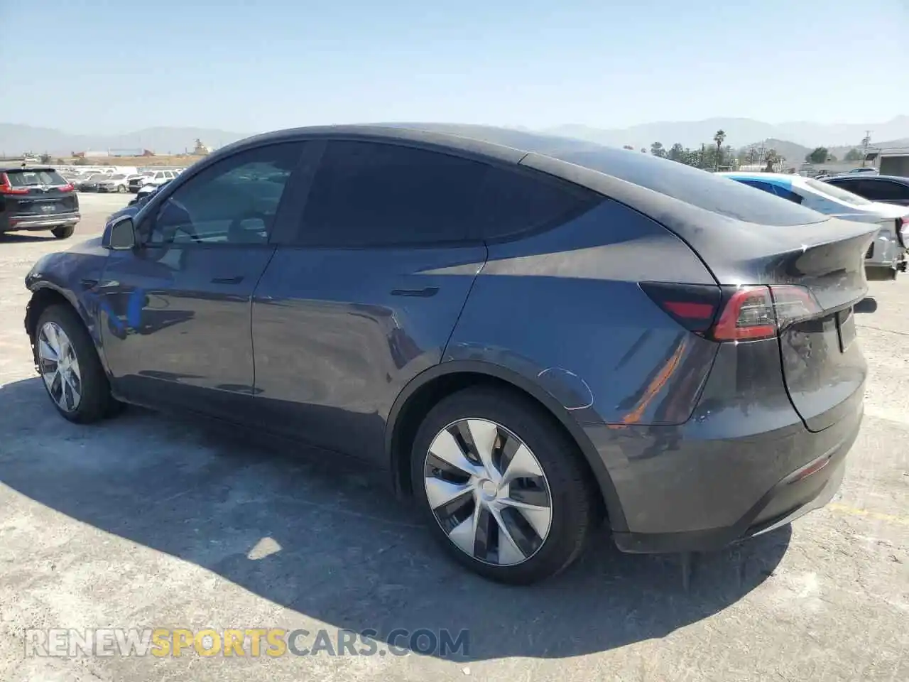 2 Photograph of a damaged car 7SAYGAEE2PF962730 TESLA MODEL Y 2023
