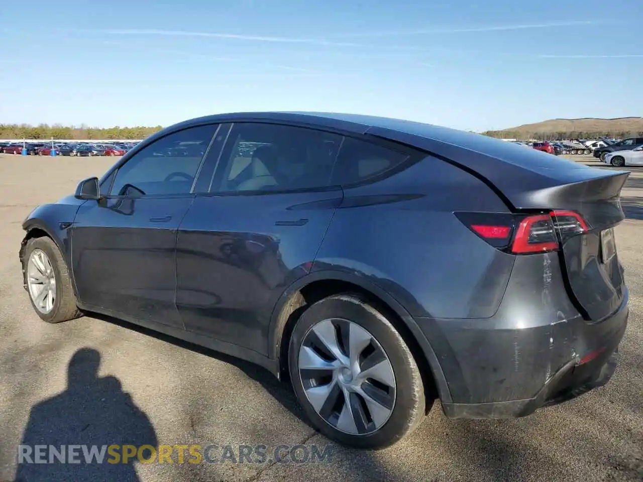 2 Photograph of a damaged car 7SAYGAEE3PF585261 TESLA MODEL Y 2023