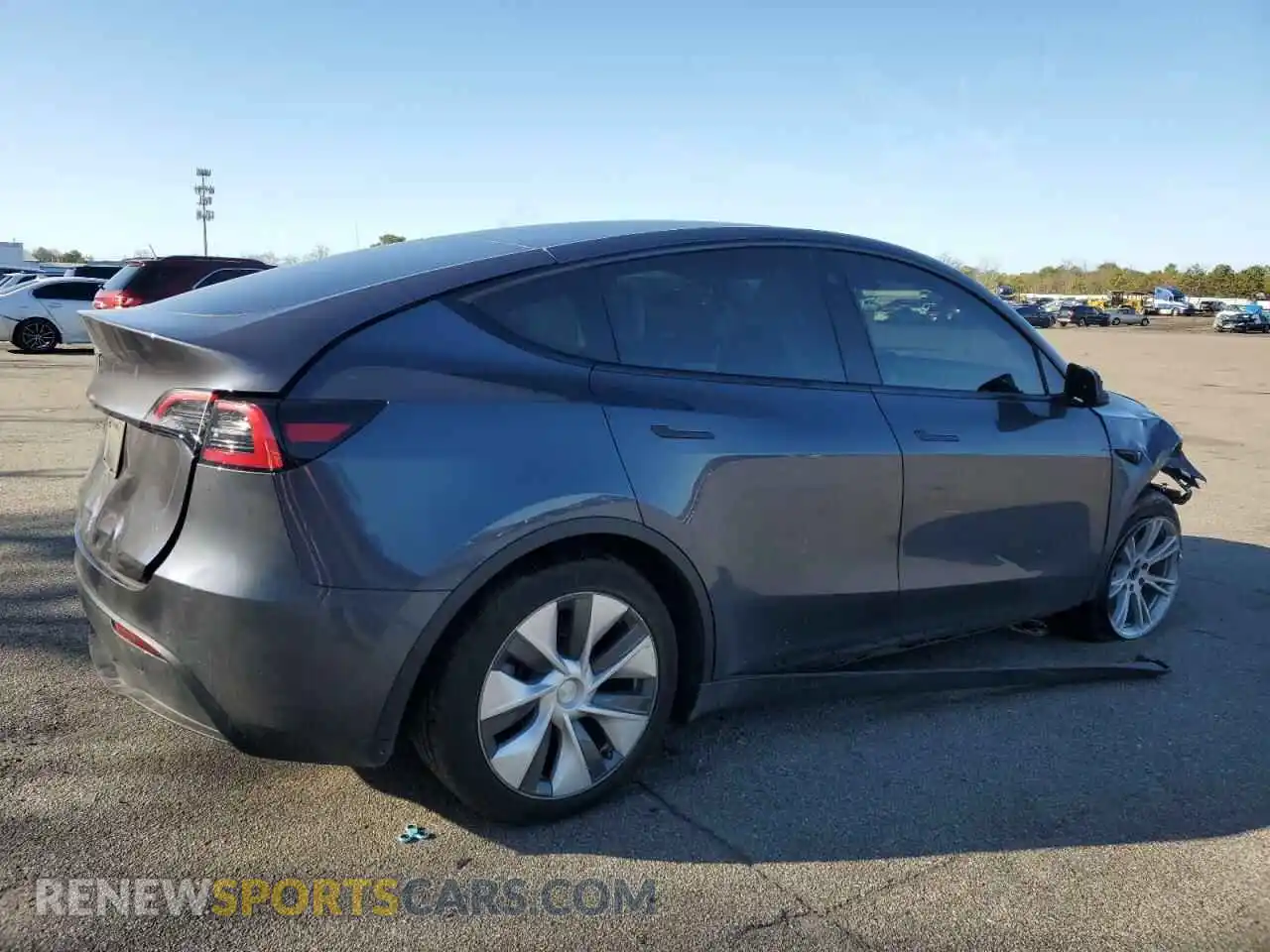3 Photograph of a damaged car 7SAYGAEE3PF585261 TESLA MODEL Y 2023
