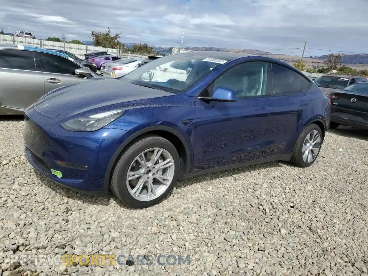 1 Photograph of a damaged car 7SAYGAEE3PF604830 TESLA MODEL Y 2023