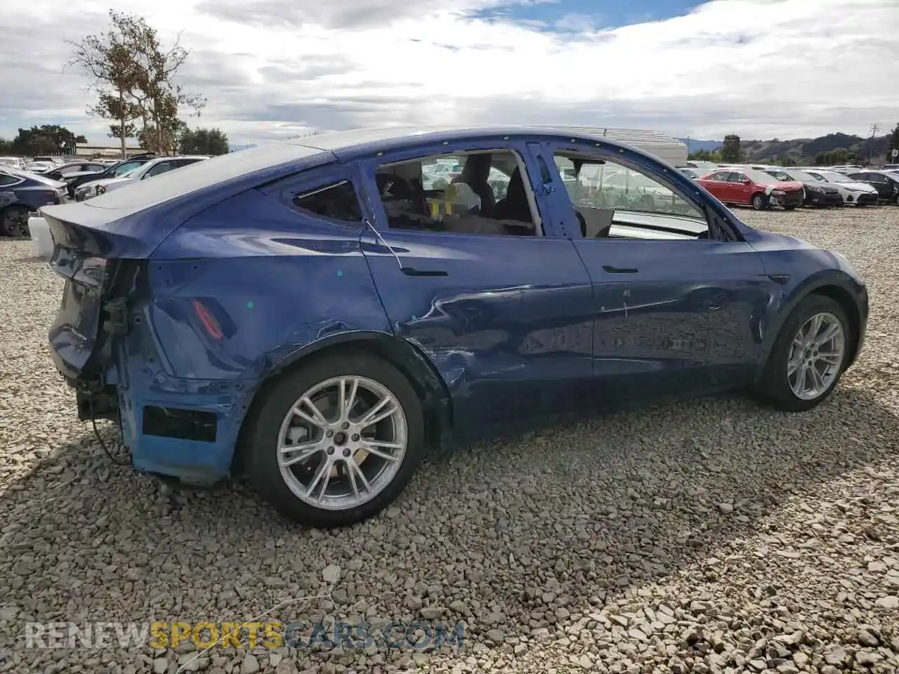 3 Photograph of a damaged car 7SAYGAEE3PF604830 TESLA MODEL Y 2023
