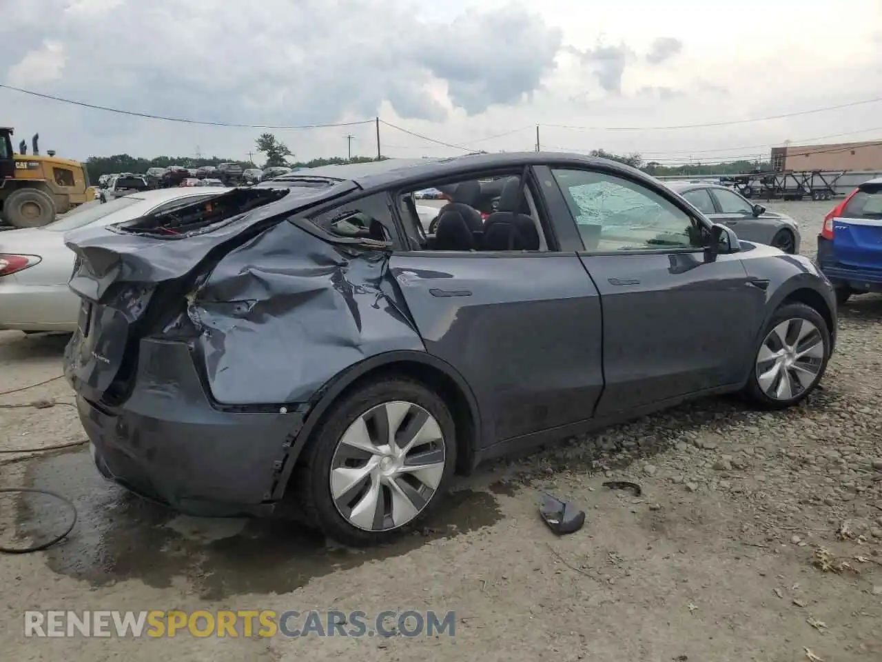 3 Photograph of a damaged car 7SAYGAEE3PF610028 TESLA MODEL Y 2023