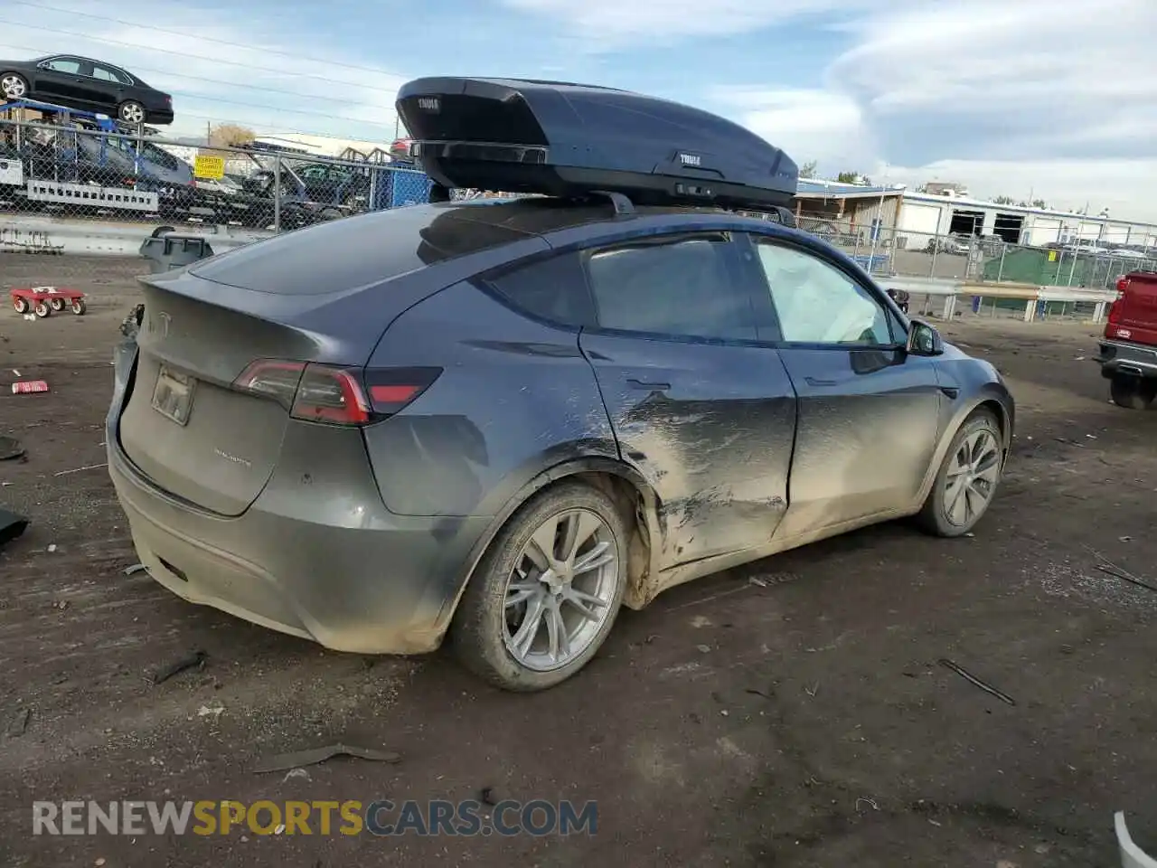 3 Photograph of a damaged car 7SAYGAEE3PF618517 TESLA MODEL Y 2023