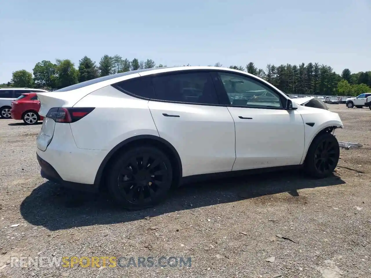 3 Photograph of a damaged car 7SAYGAEE3PF665191 TESLA MODEL Y 2023