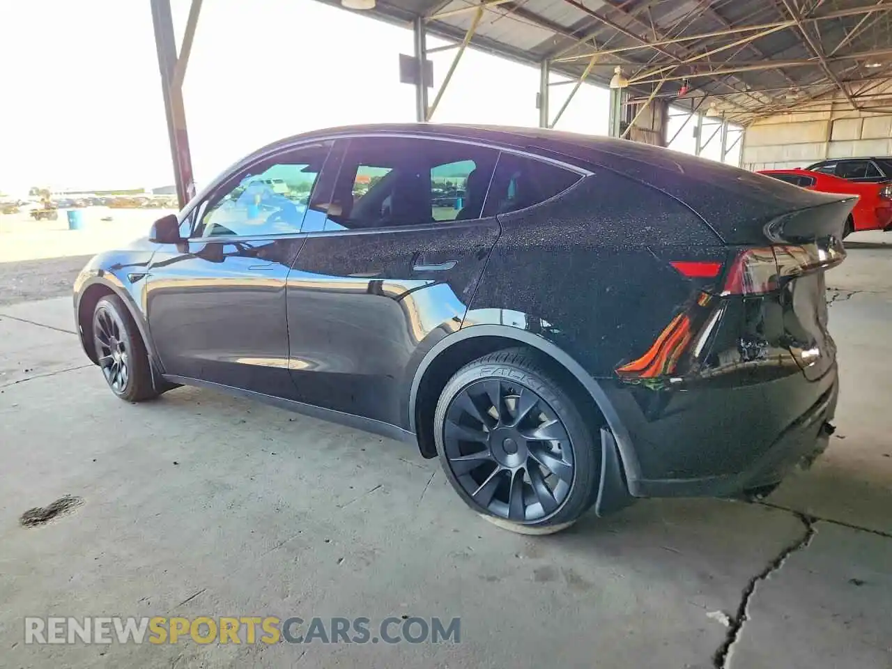 2 Photograph of a damaged car 7SAYGAEE3PF669421 TESLA MODEL Y 2023