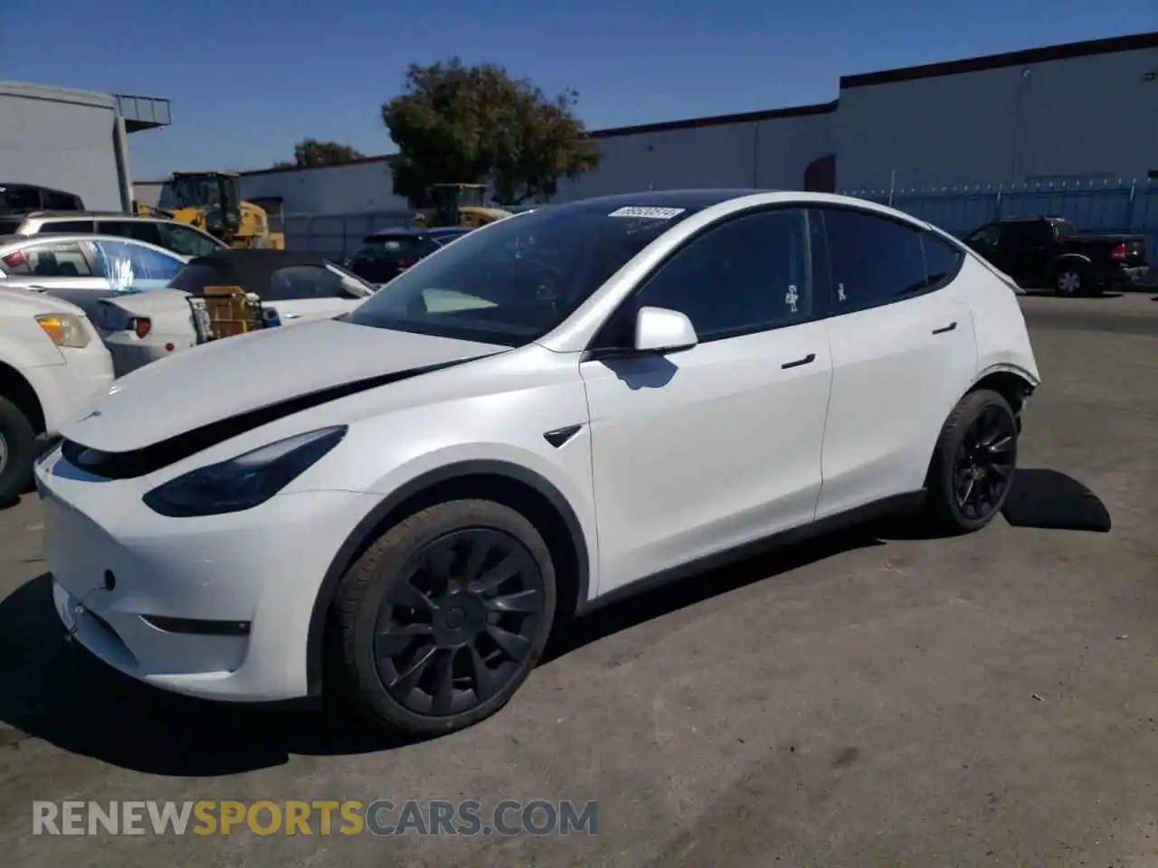 1 Photograph of a damaged car 7SAYGAEE3PF697235 TESLA MODEL Y 2023