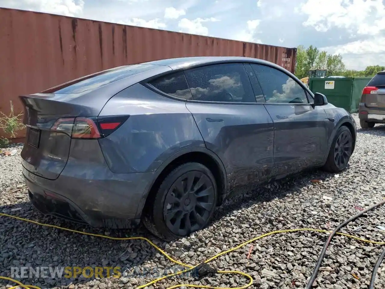 3 Photograph of a damaged car 7SAYGAEE3PF805675 TESLA MODEL Y 2023