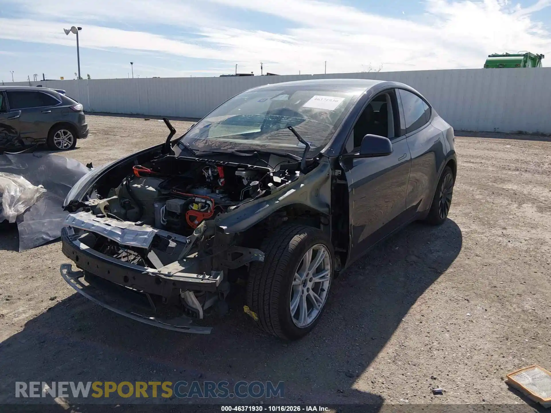 2 Photograph of a damaged car 7SAYGAEE3PF831449 TESLA MODEL Y 2023