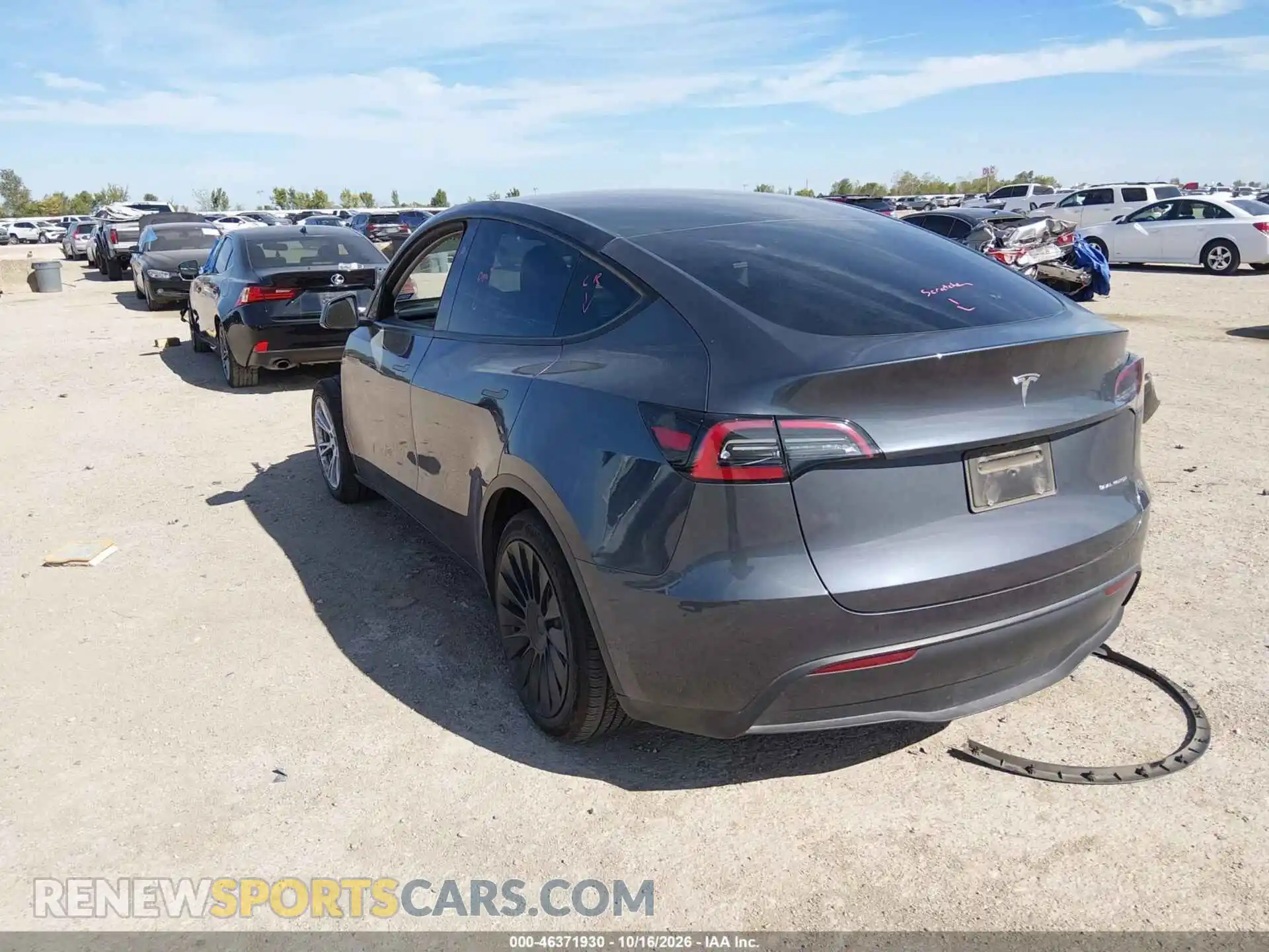 3 Photograph of a damaged car 7SAYGAEE3PF831449 TESLA MODEL Y 2023