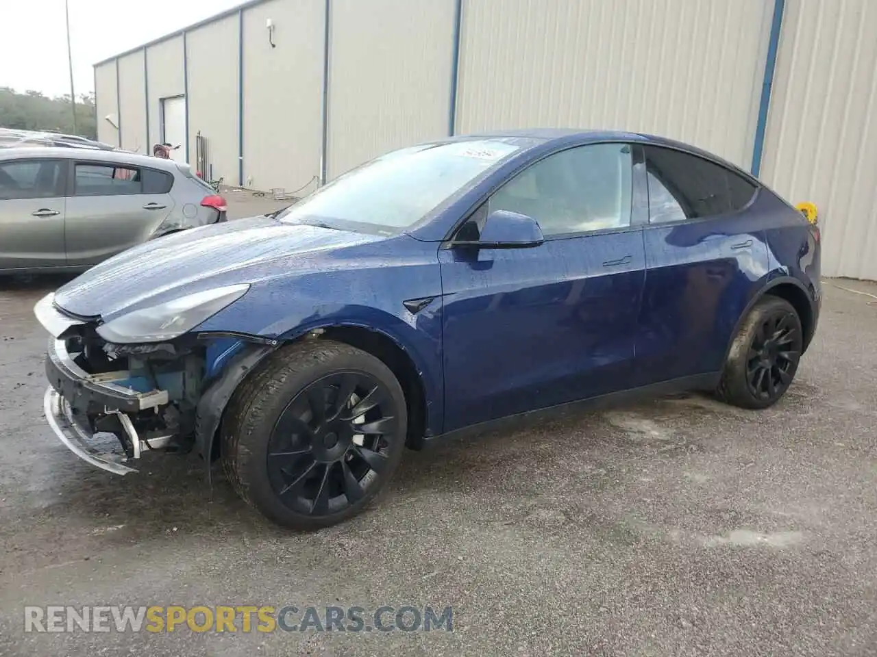 1 Photograph of a damaged car 7SAYGAEE3PF842256 TESLA MODEL Y 2023