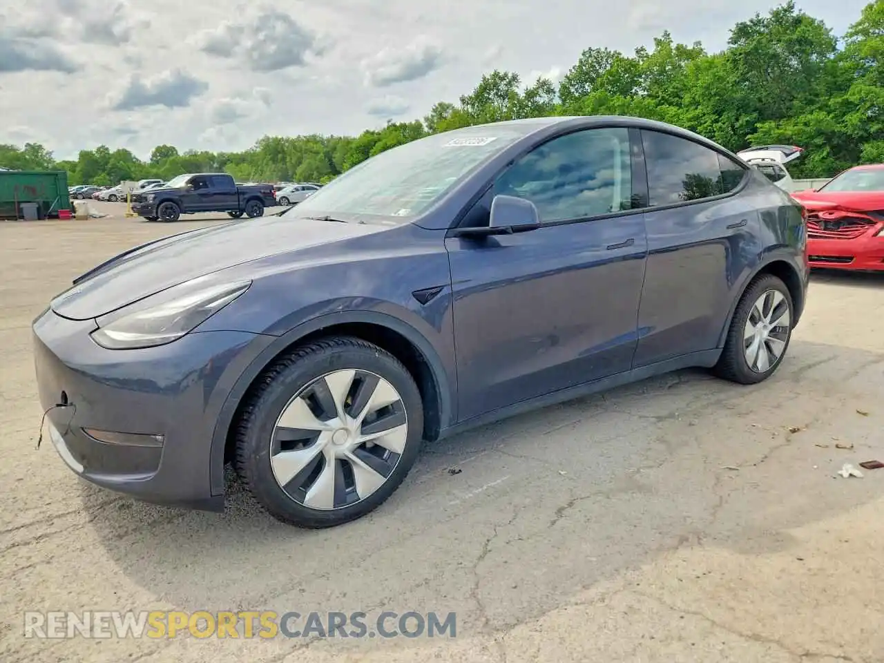 1 fotografías del automóvil dañado 7SAYGAEE3PF878495 TESLA MODEL Y 2023