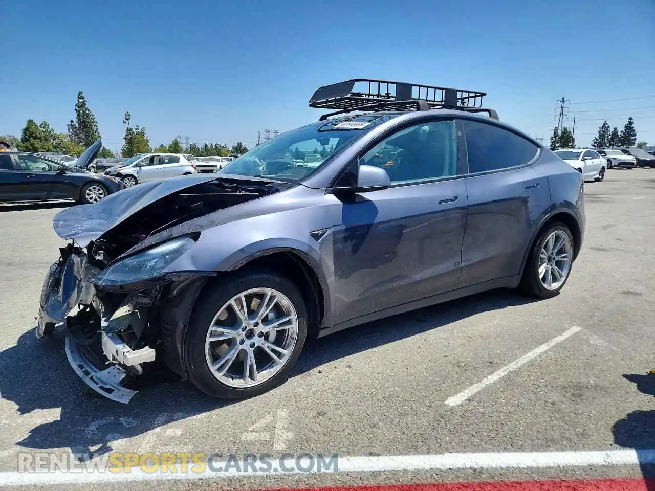 1 fotografías del automóvil dañado 7SAYGAEE3PF905534 TESLA MODEL Y 2023
