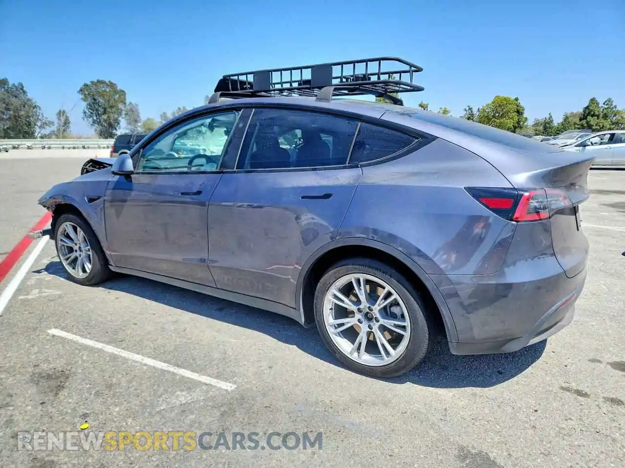 2 fotografías del automóvil dañado 7SAYGAEE3PF905534 TESLA MODEL Y 2023